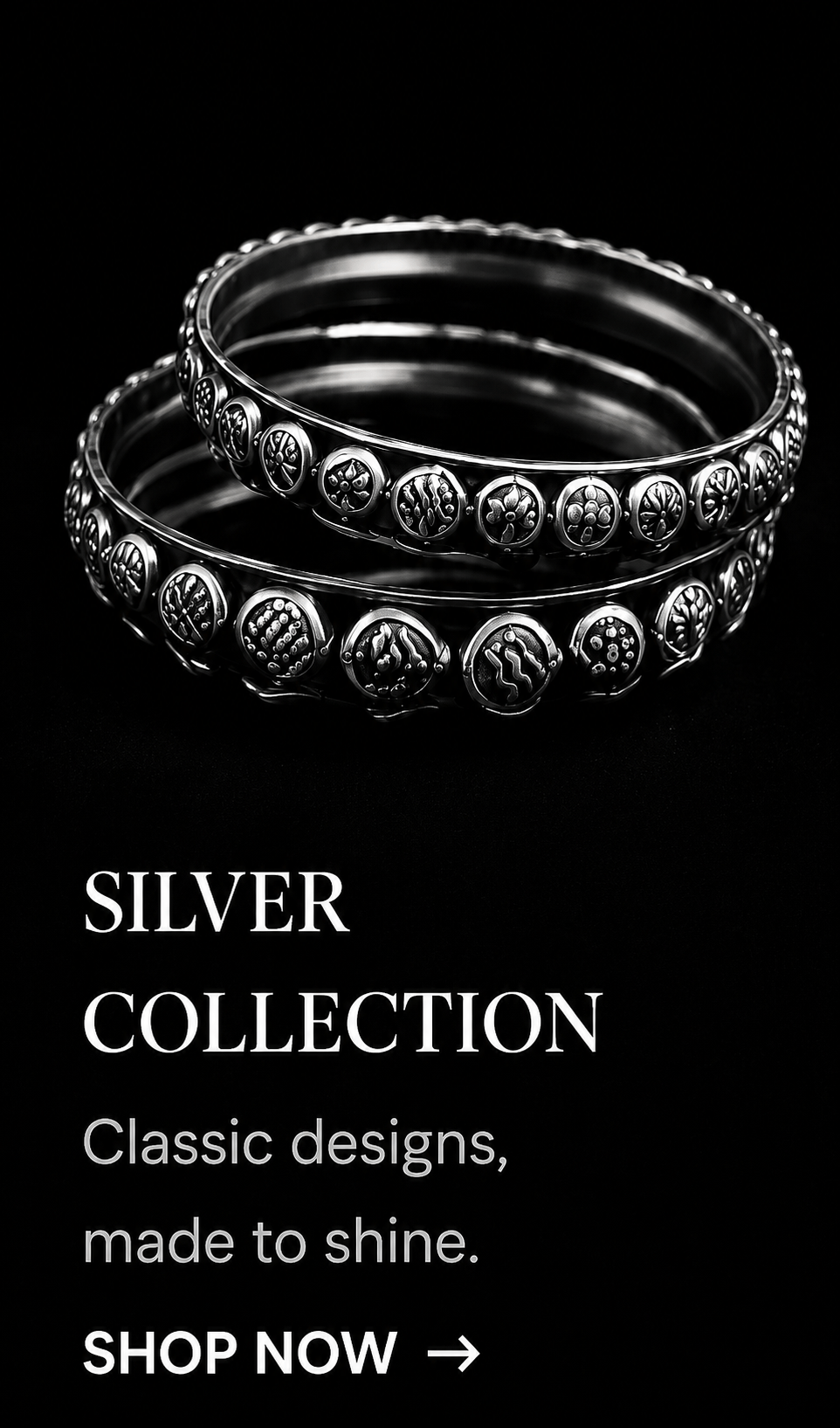 Explore Our Silver Collections - Diwaa