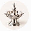 Diwaa Silver Puja Articles – Traditional Silver Diya for Worship and Festive Occasions