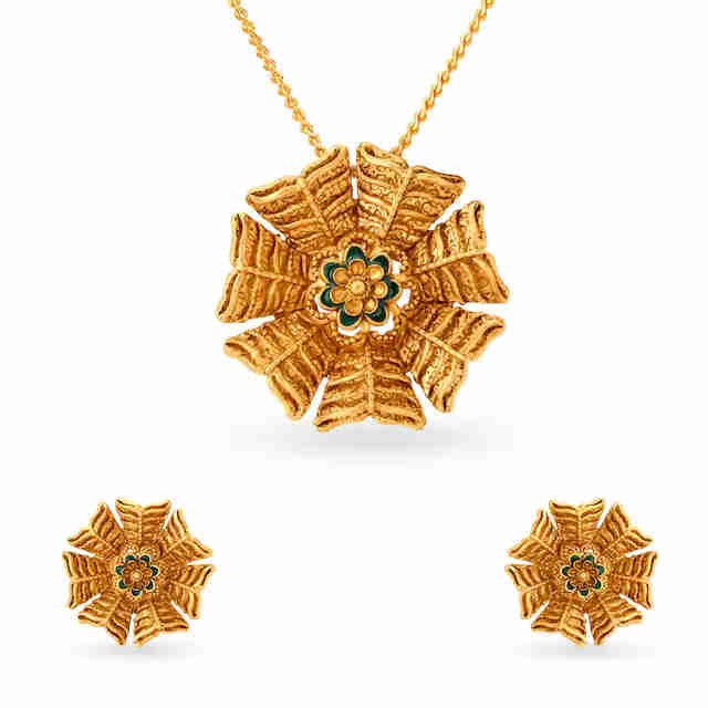 22K Gold Pendant Sets
