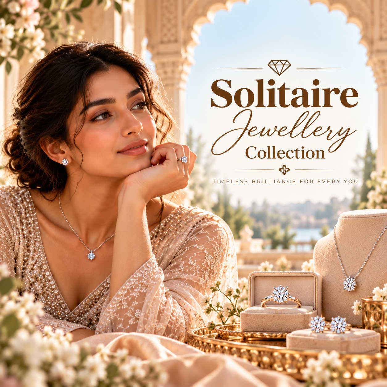 Diwaa Solitaire Jewellery Collection – Elegant Solitaire Diamond Rings and Timeless Diamond Designs
