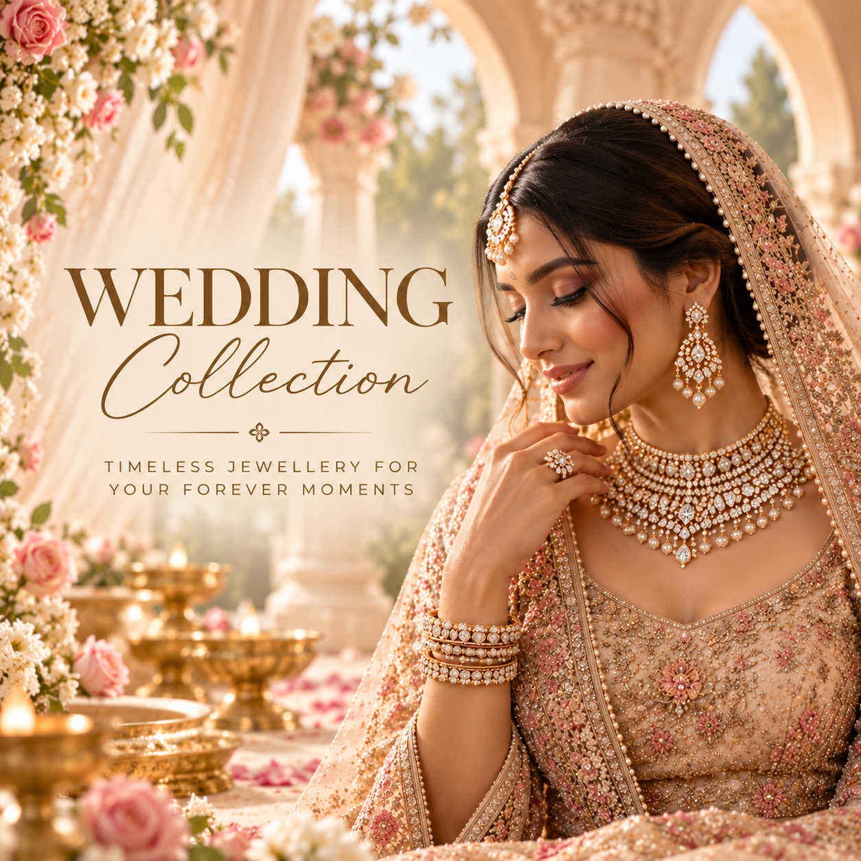 Diwaa Wedding Jewellery Collection – Traditional Bridal Gold Jewellery and Elegant Wedding Ornaments
