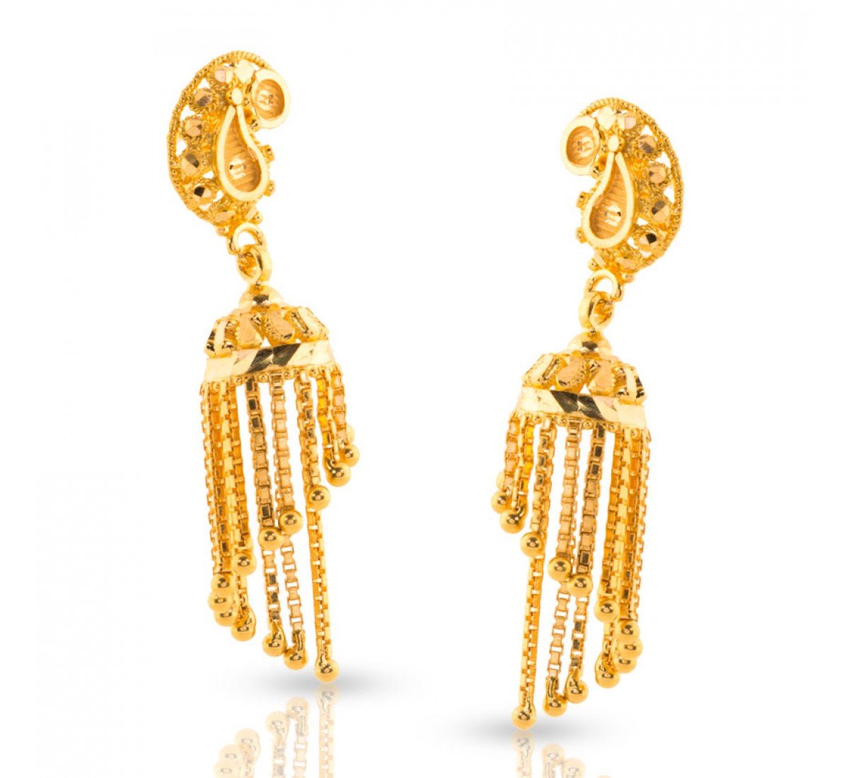 Alchemy Breshna Diamond Jhumkas