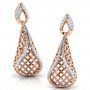 Ocean Aiden Diamond Jhumkas