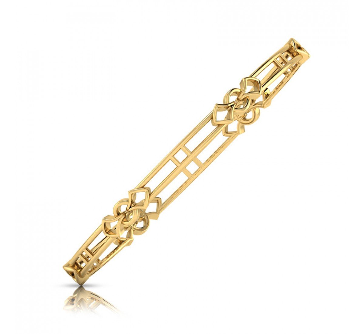 Alluring Ezra Gold Bangles