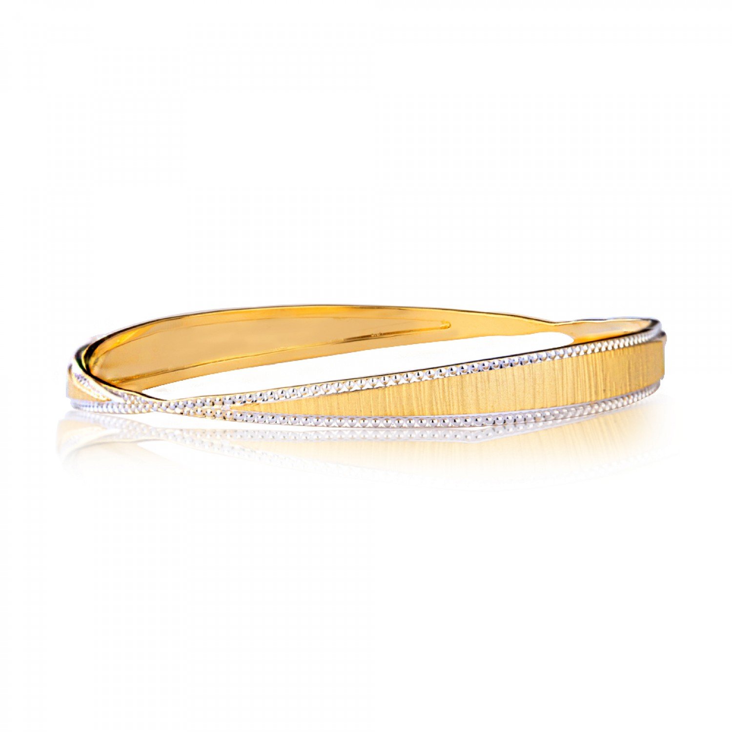 Odyssey Serene Gold Bangles