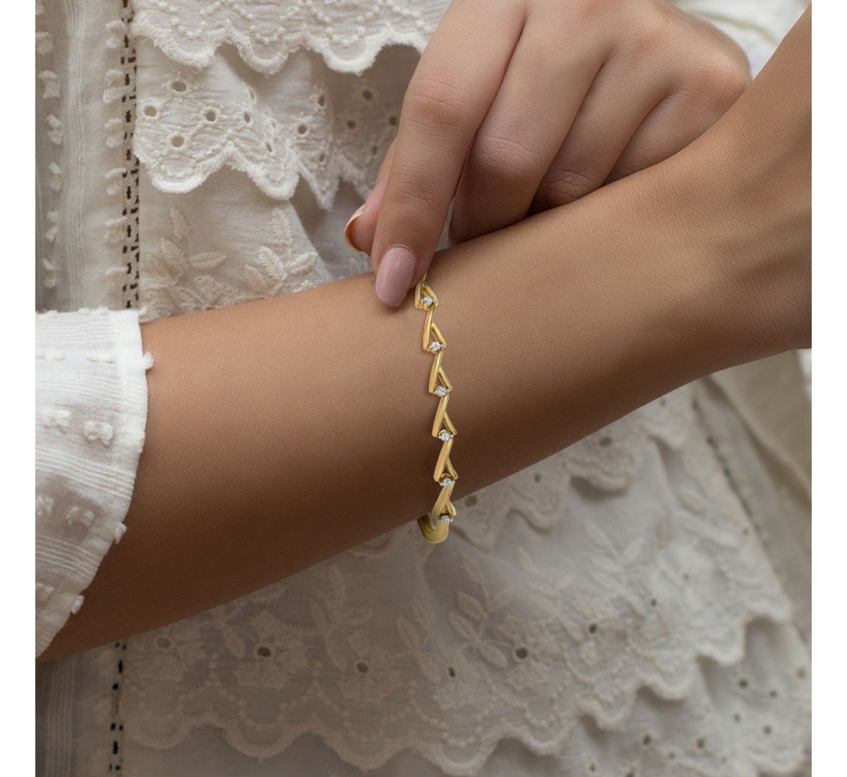 Starry Serenity Diamond Bracelet