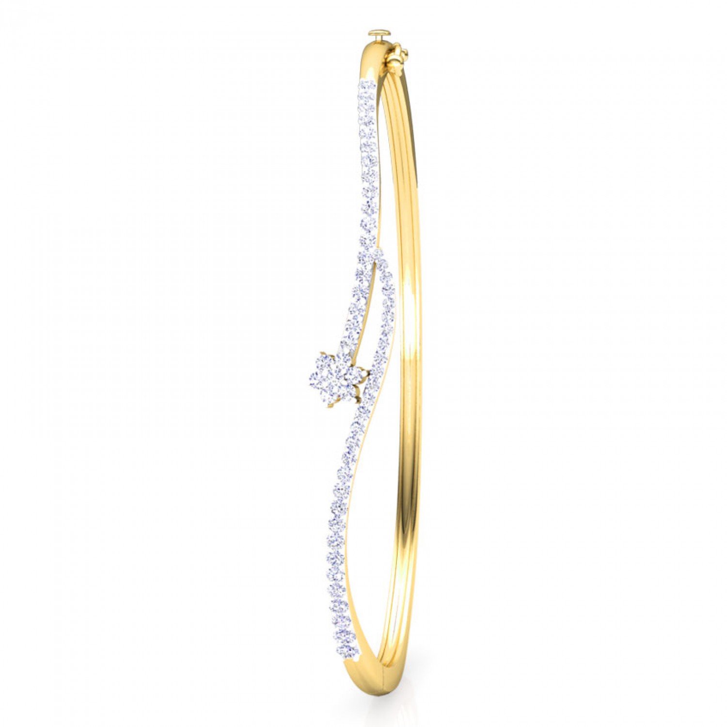 Harmonic Diamond Bracelet