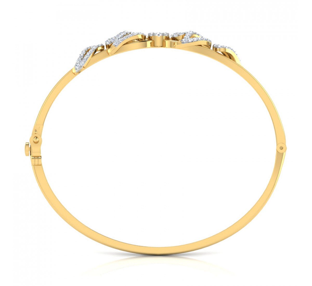 Blossom Braid Diamond Bracelet