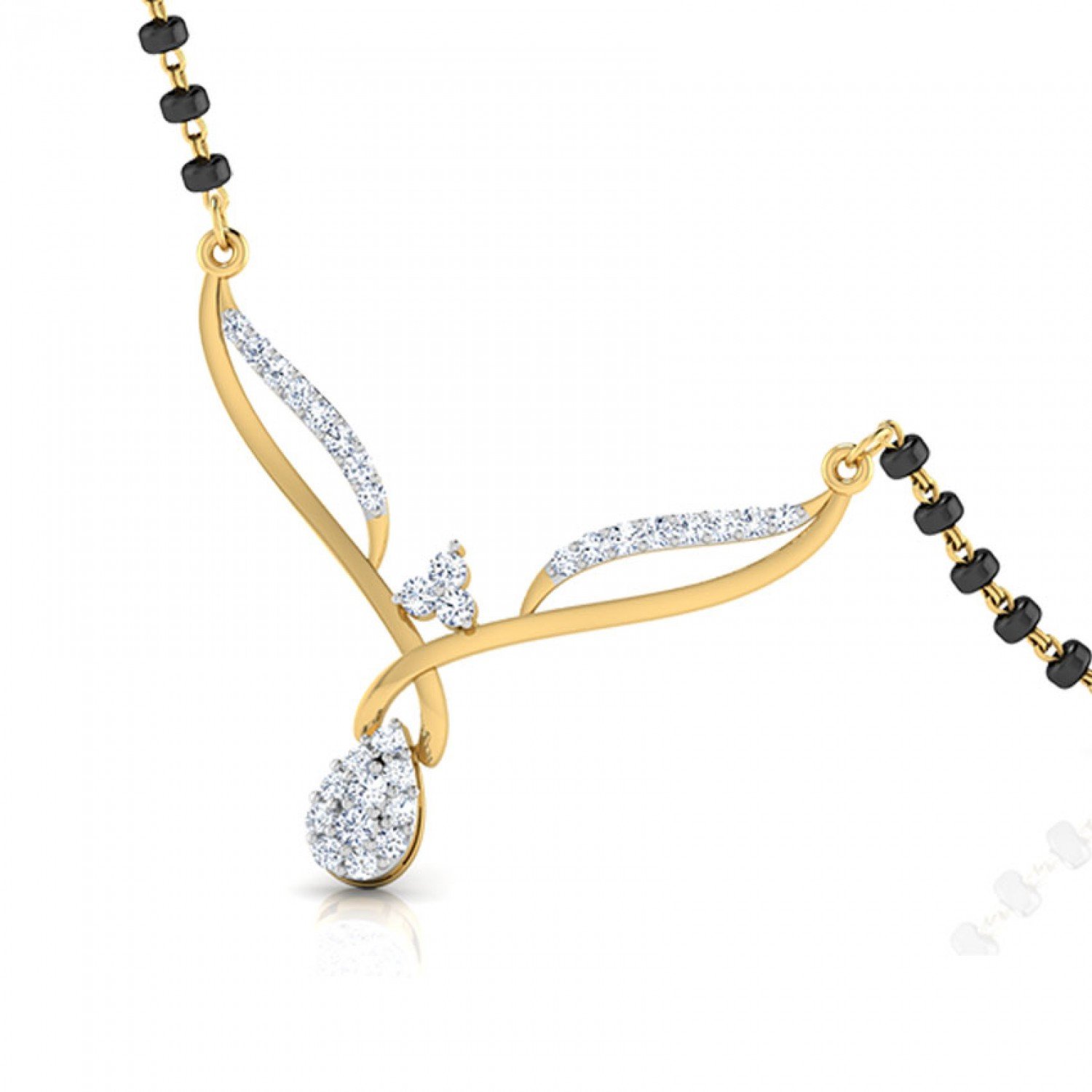 Jocose Diamond Mangalsutra