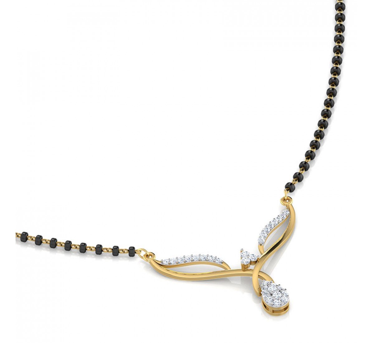 Jocose Diamond Mangalsutra