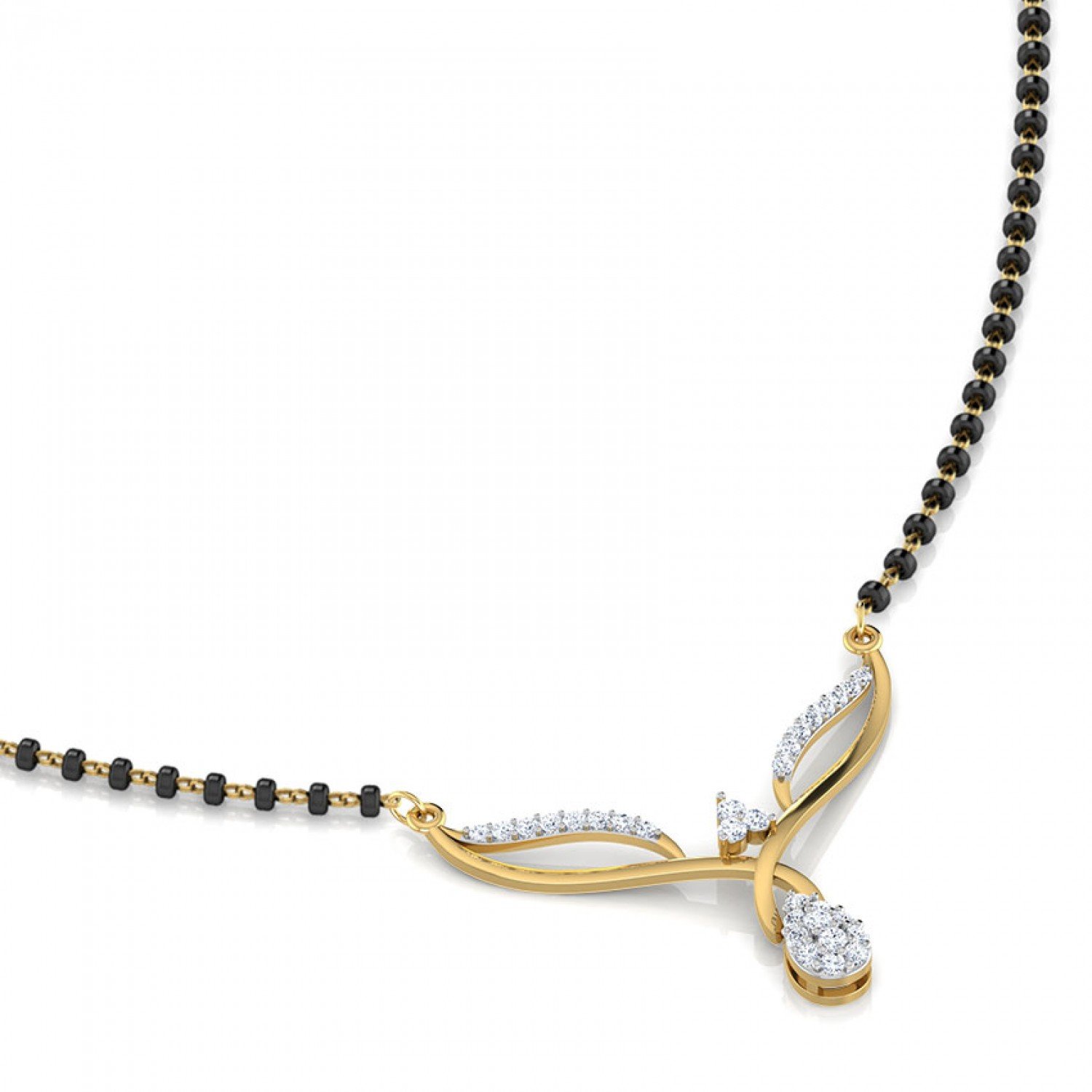 Jocose Diamond Mangalsutra