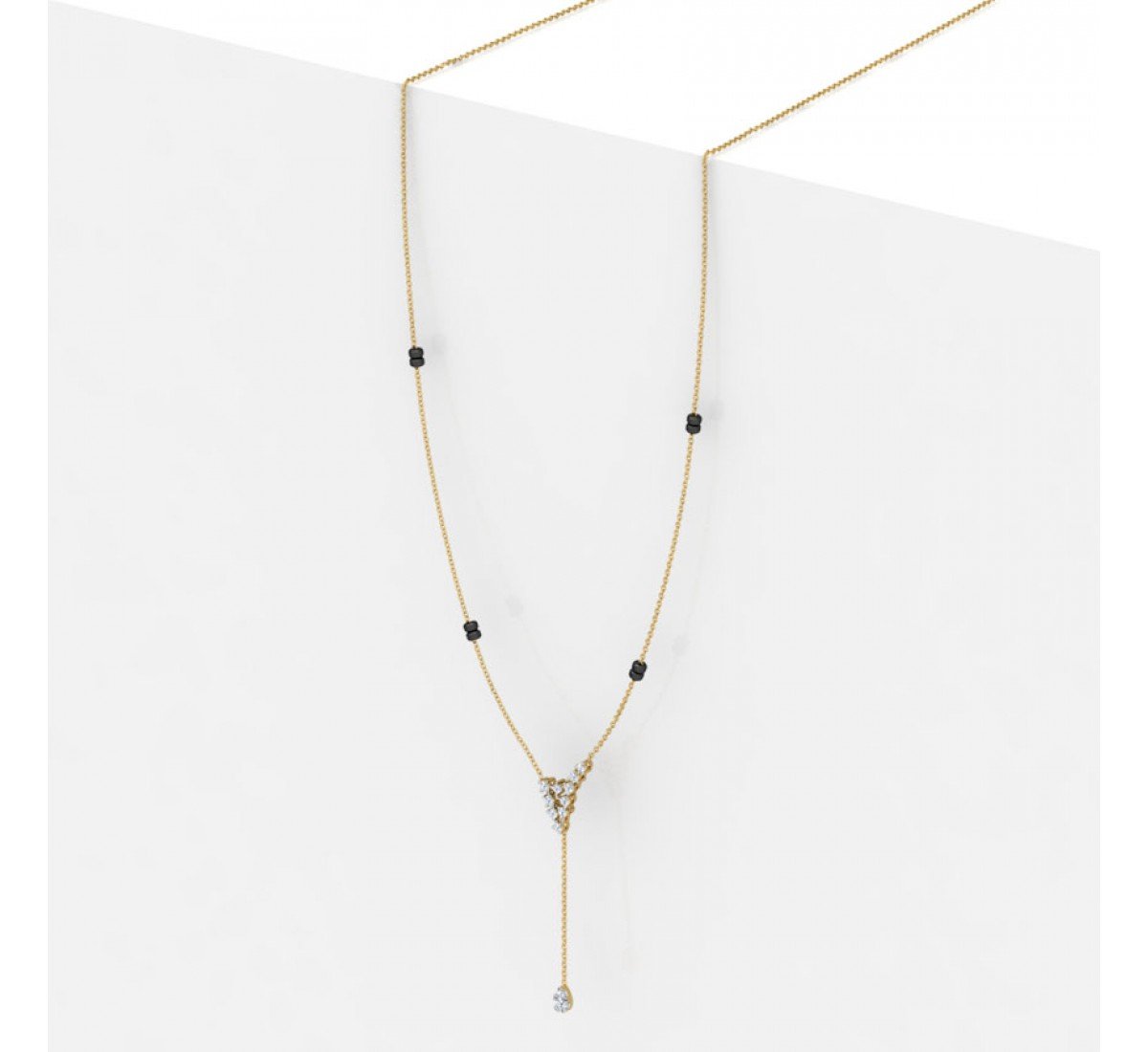 Opaline Diamond Mangalsutra