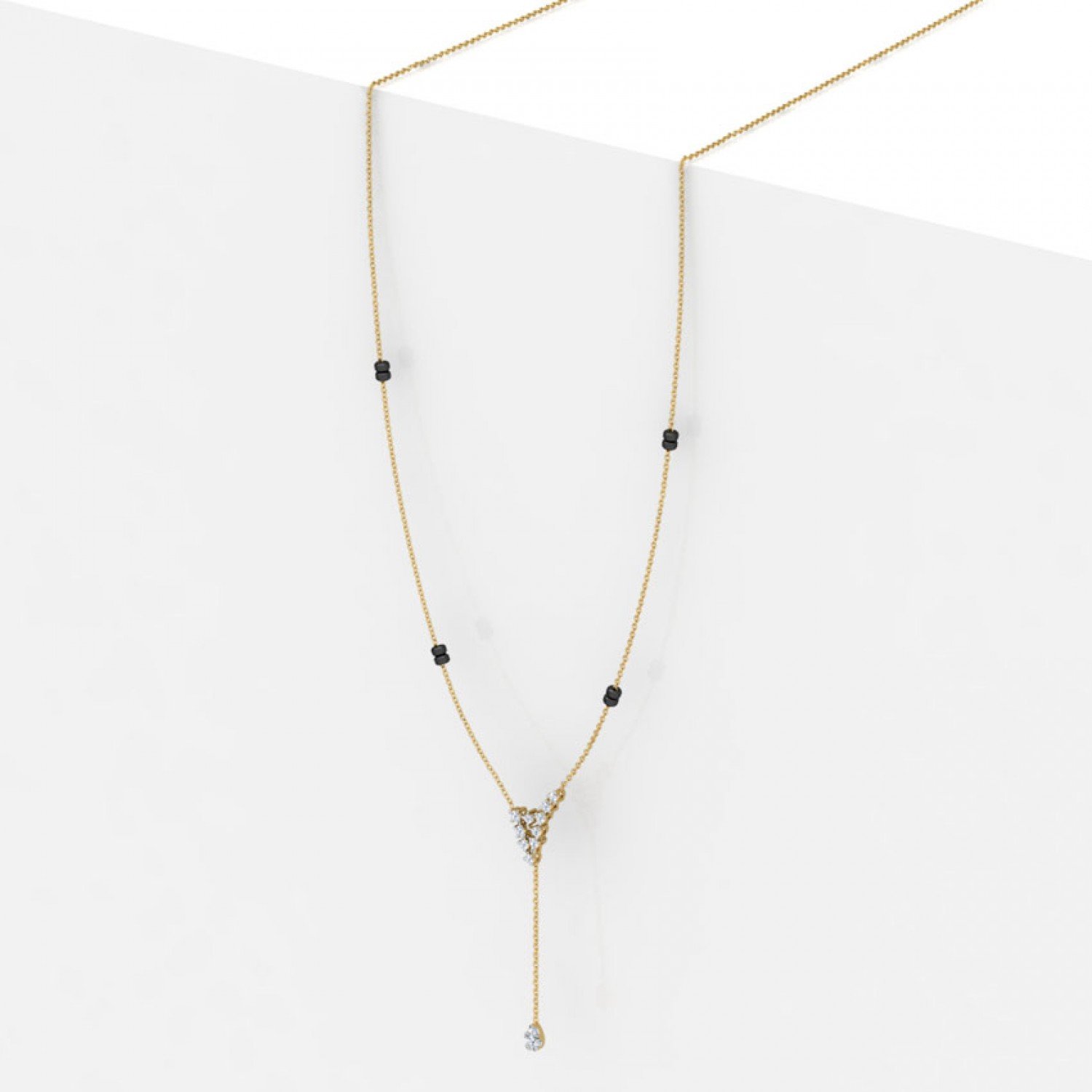Opaline Diamond Mangalsutra