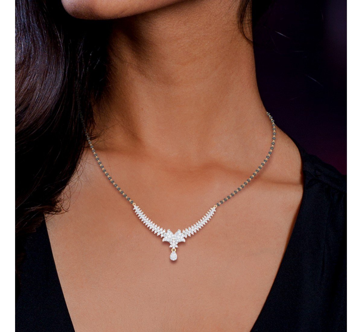 Infinara Diamond Mangalsutra
