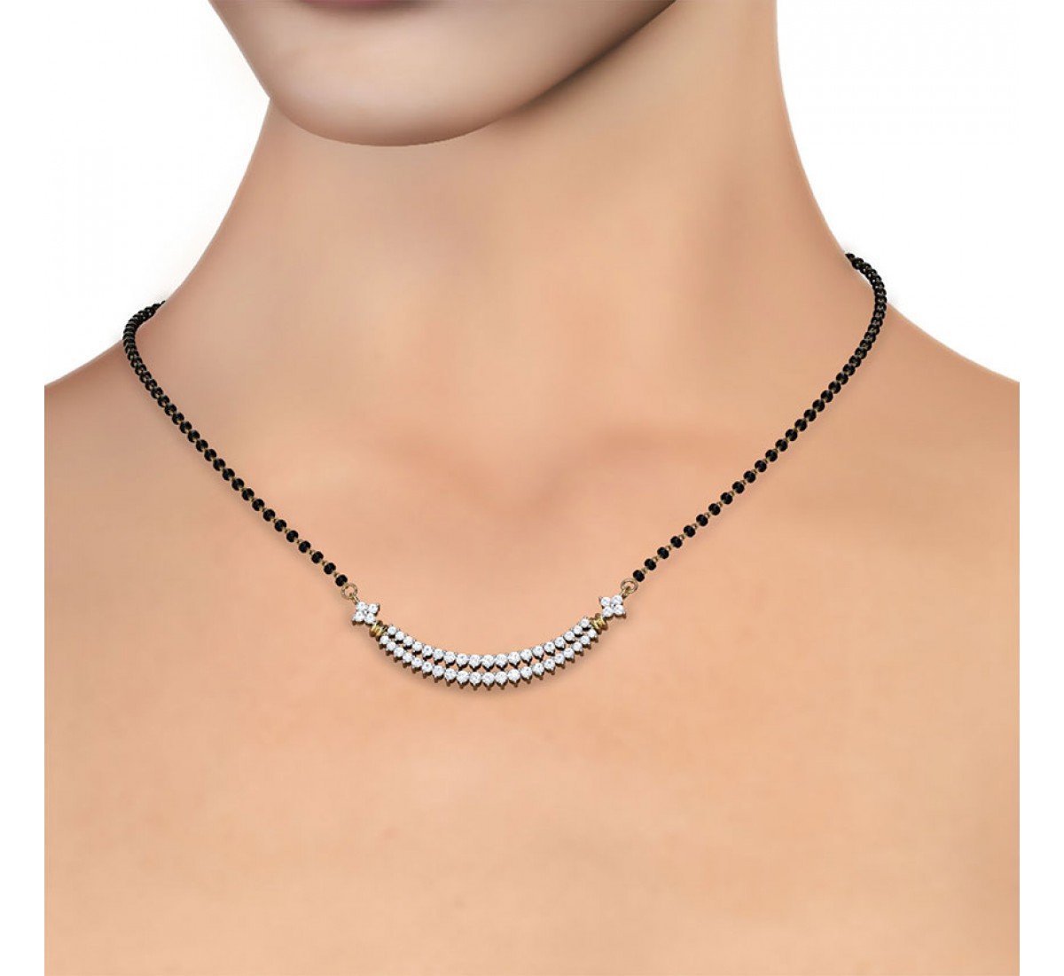 Blossara Diamond Mangalsutra