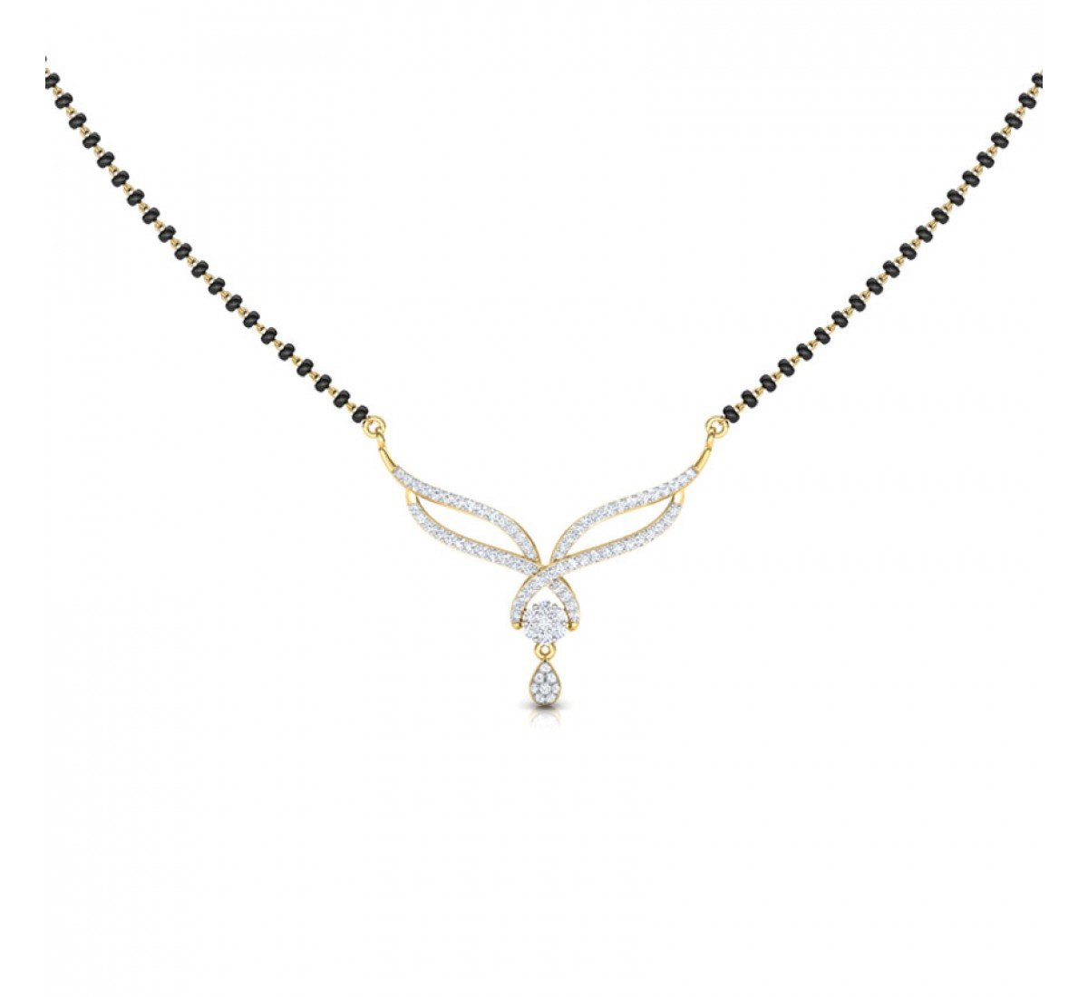 Juteux Diamond Mangalsutra