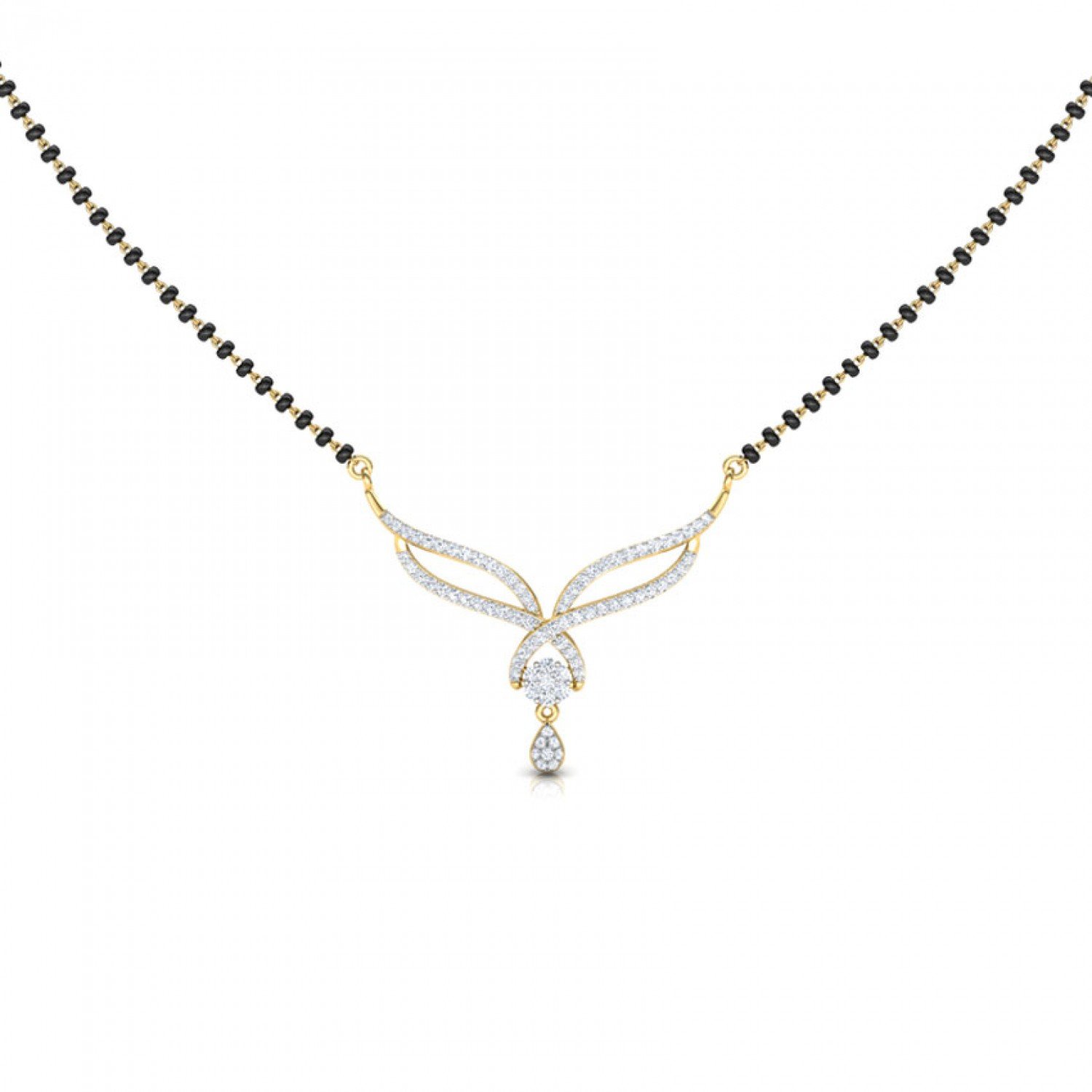 Juteux Diamond Mangalsutra