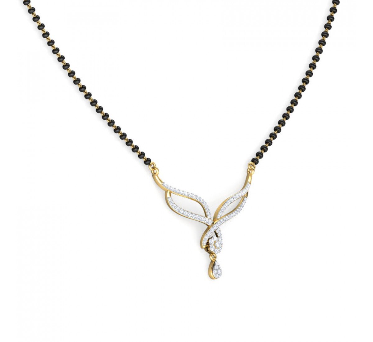 Juteux Diamond Mangalsutra