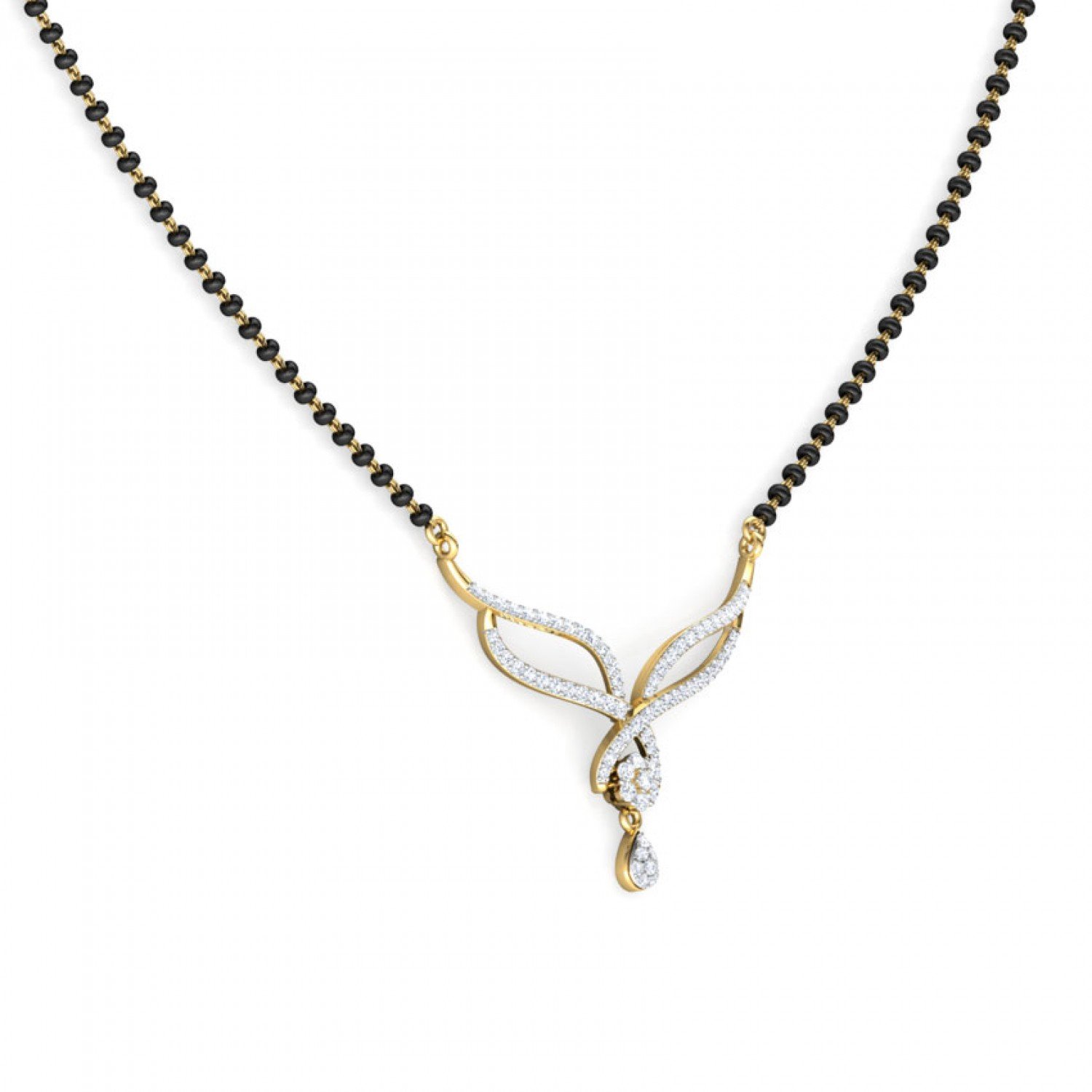 Juteux Diamond Mangalsutra