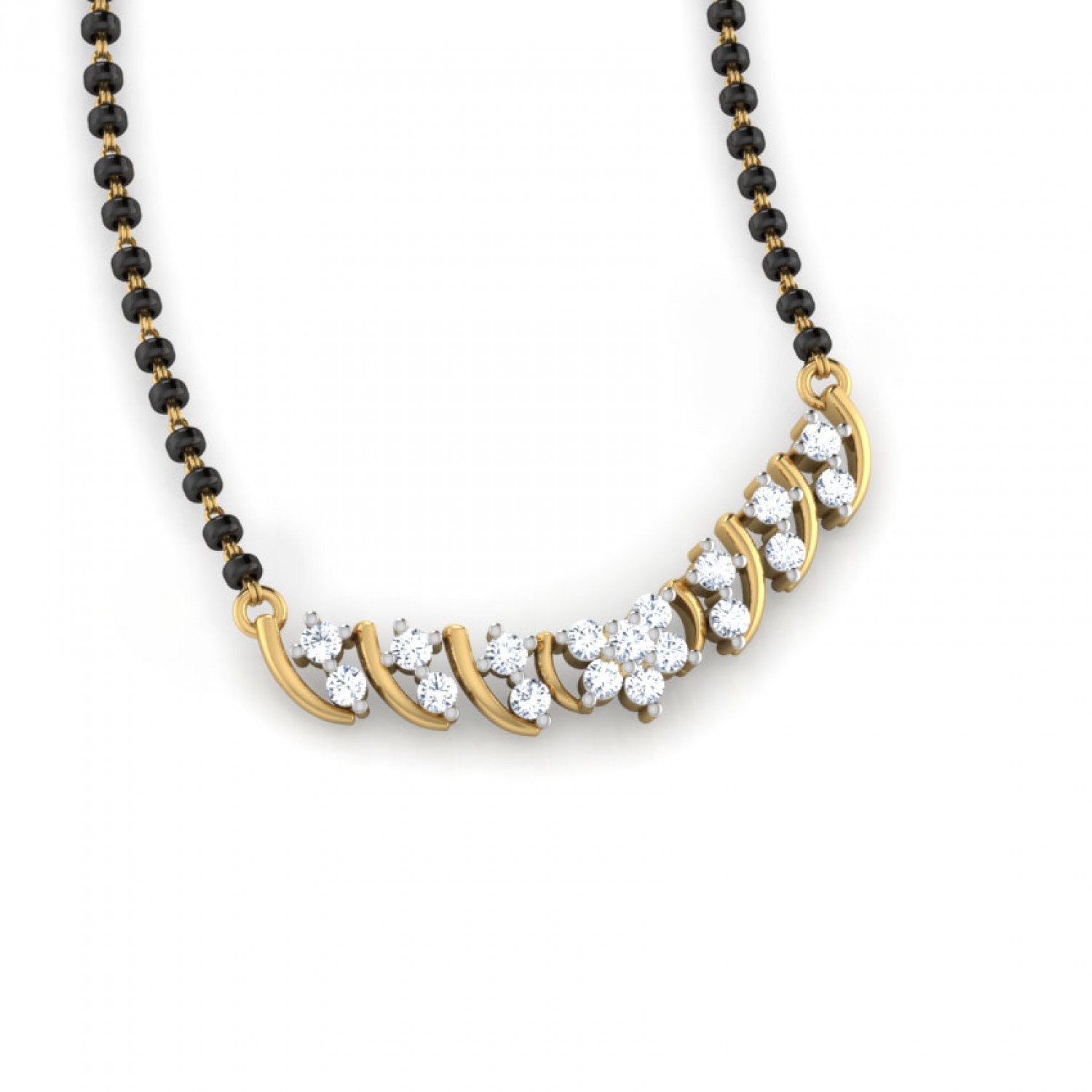 Orionix Diamond Mangalsutra