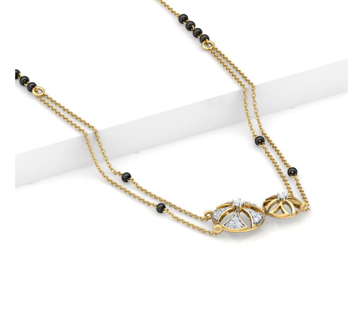 Braveara Diamond Mangalsutra