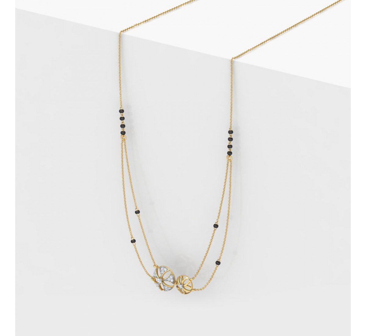 Braveara Diamond Mangalsutra