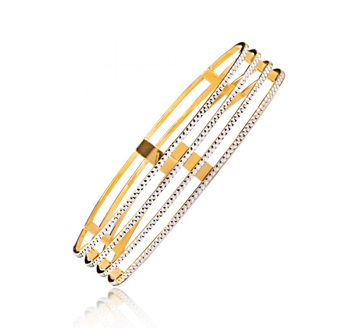 Haute Delightful Gold Bangles