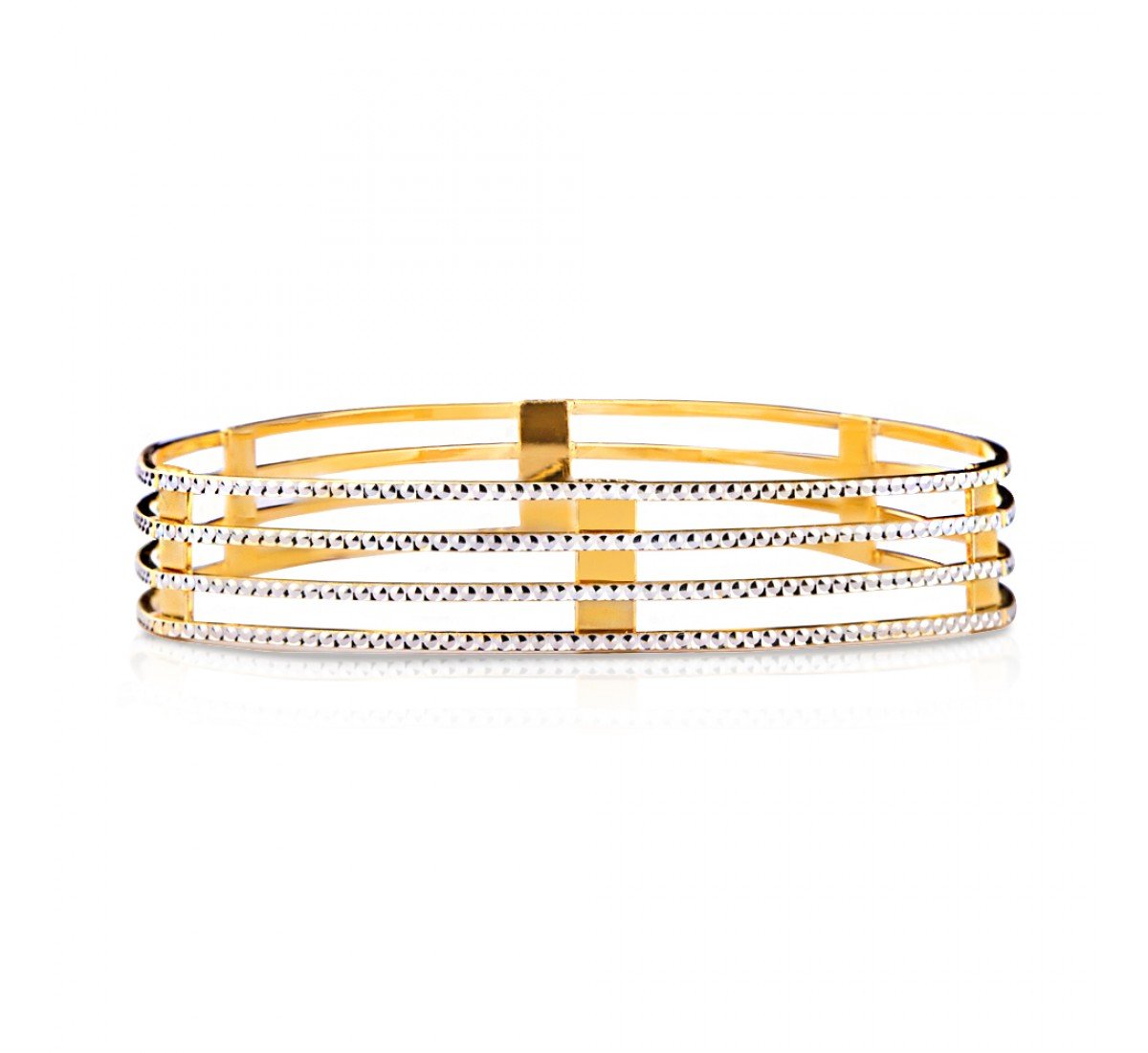 Haute Delightful Gold Bangles