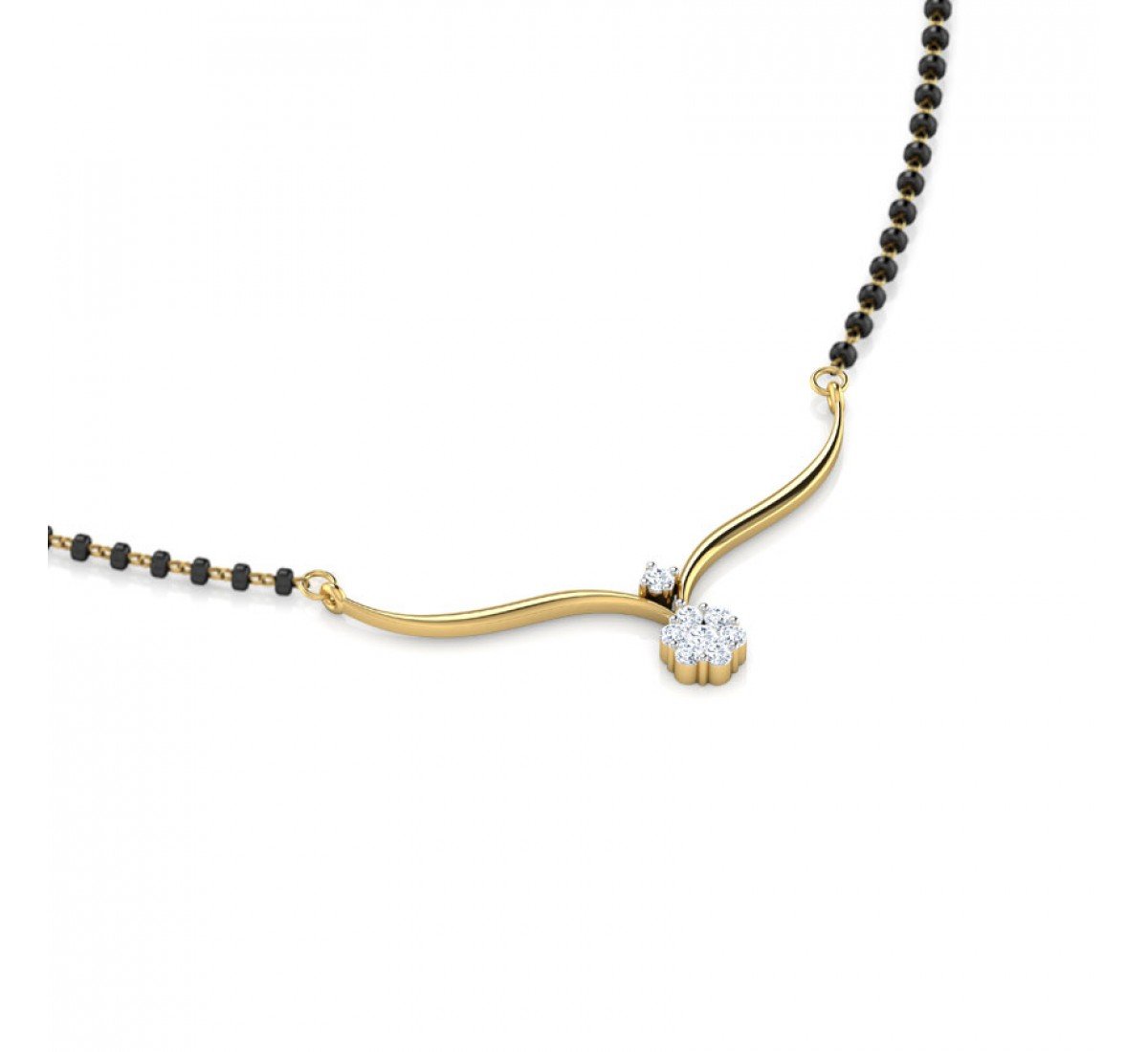 Amora Diamond Mangalsutra