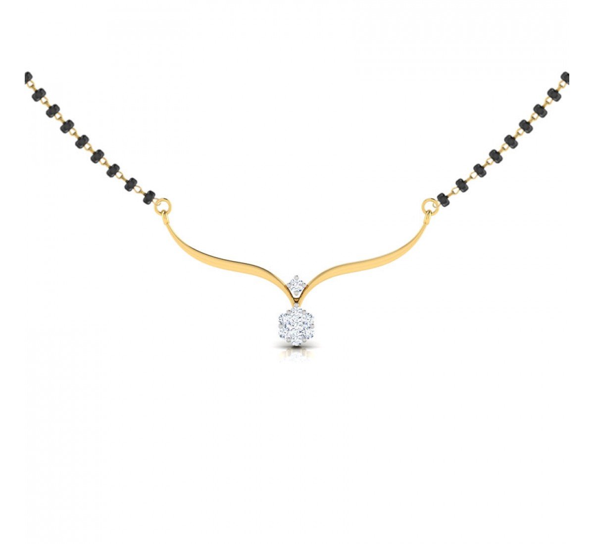 Amora Diamond Mangalsutra