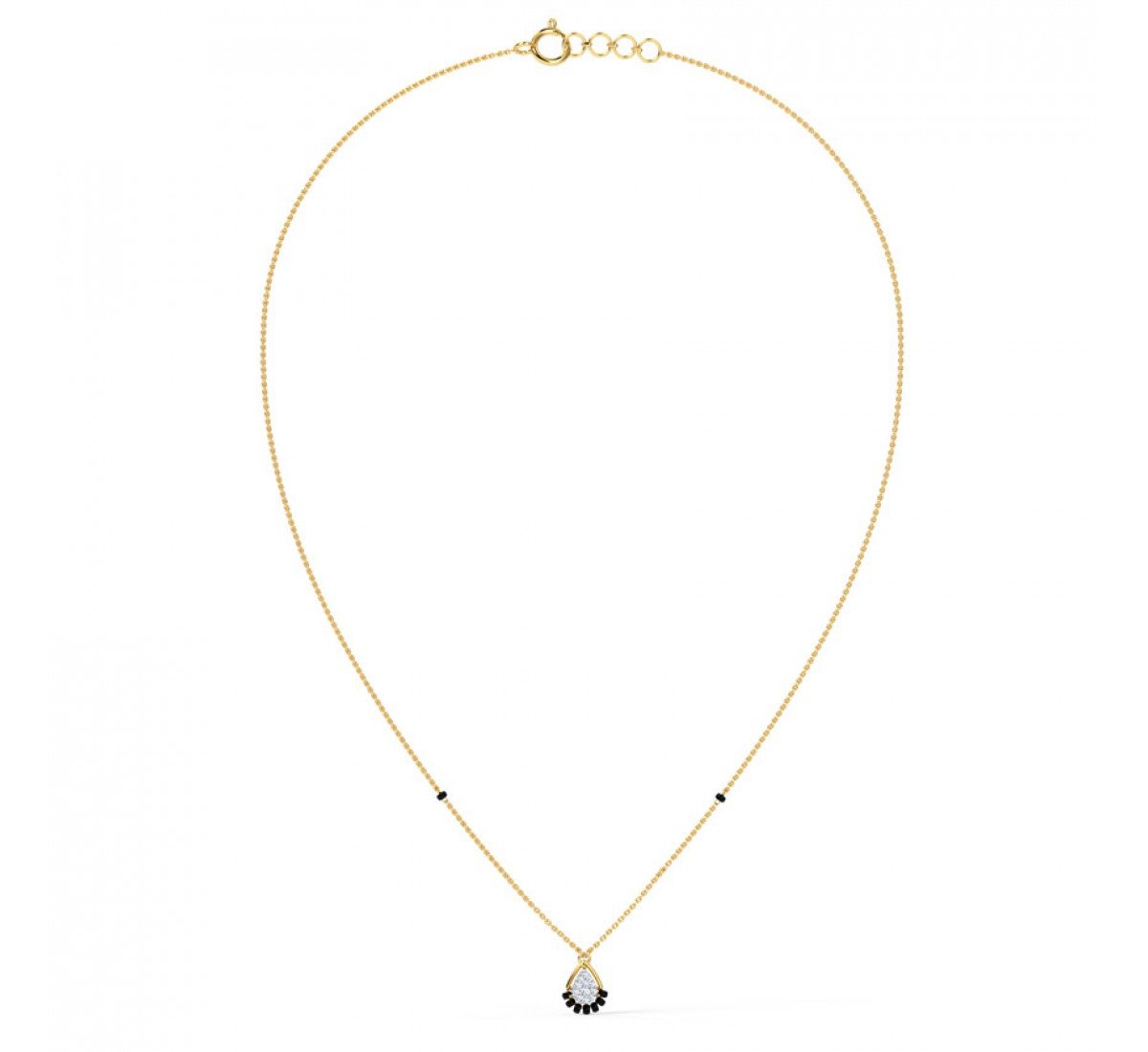 Quiverix Diamond Mangalsutra