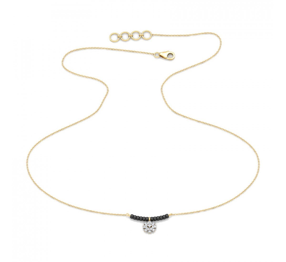 Kryptonix Diamond Mangalsutra