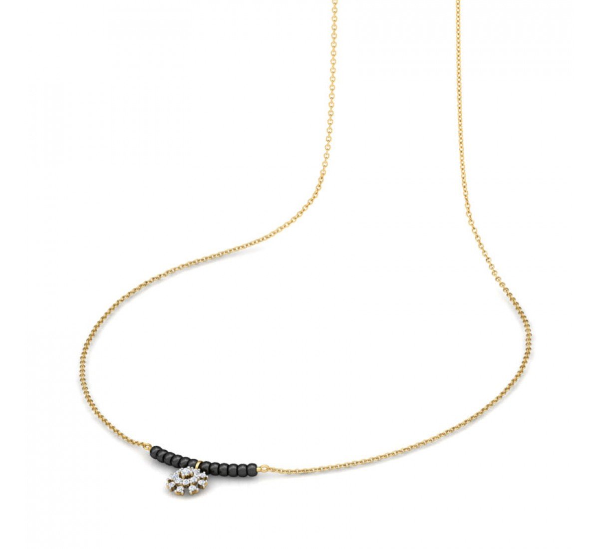 Kryptonix Diamond Mangalsutra
