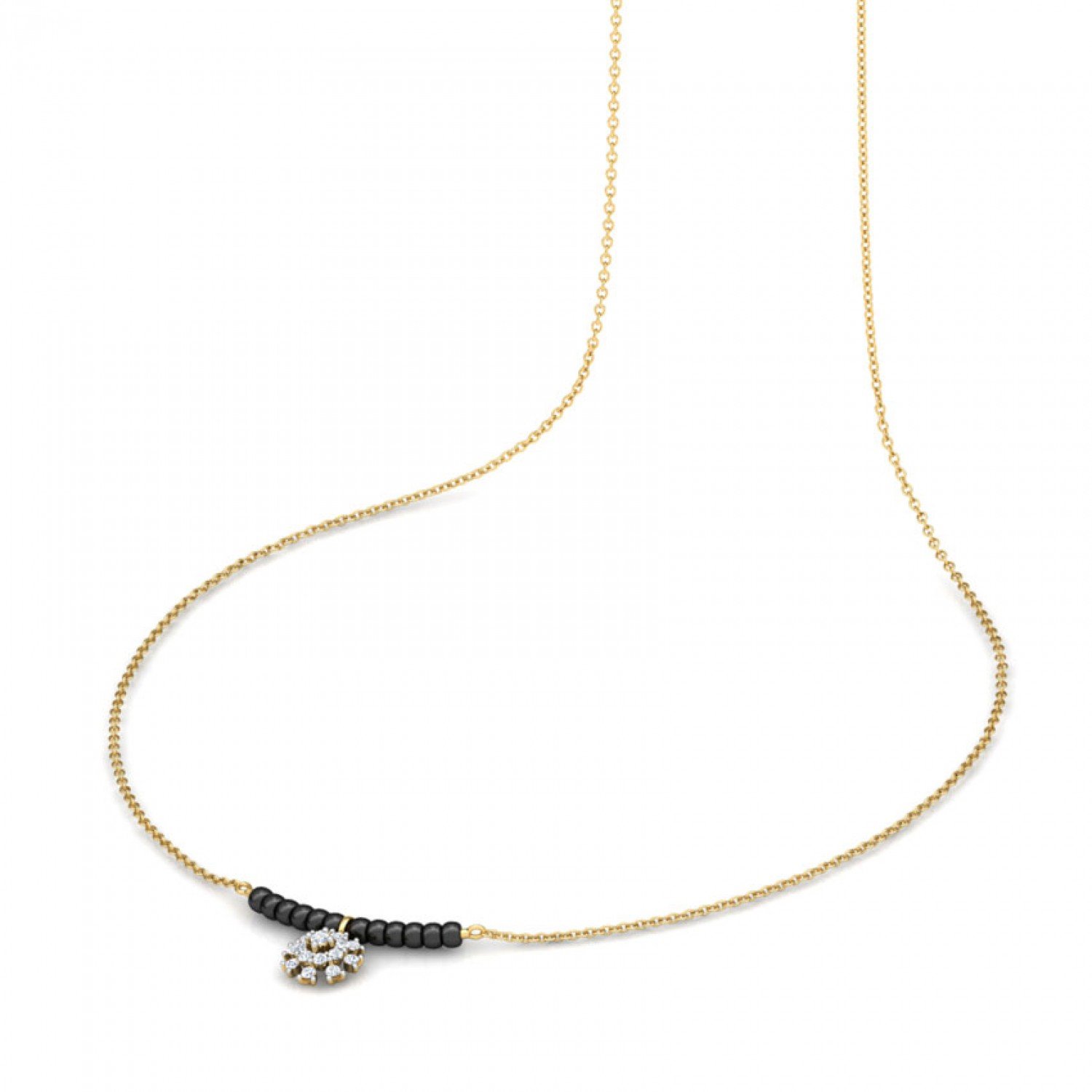 Kryptonix Diamond Mangalsutra