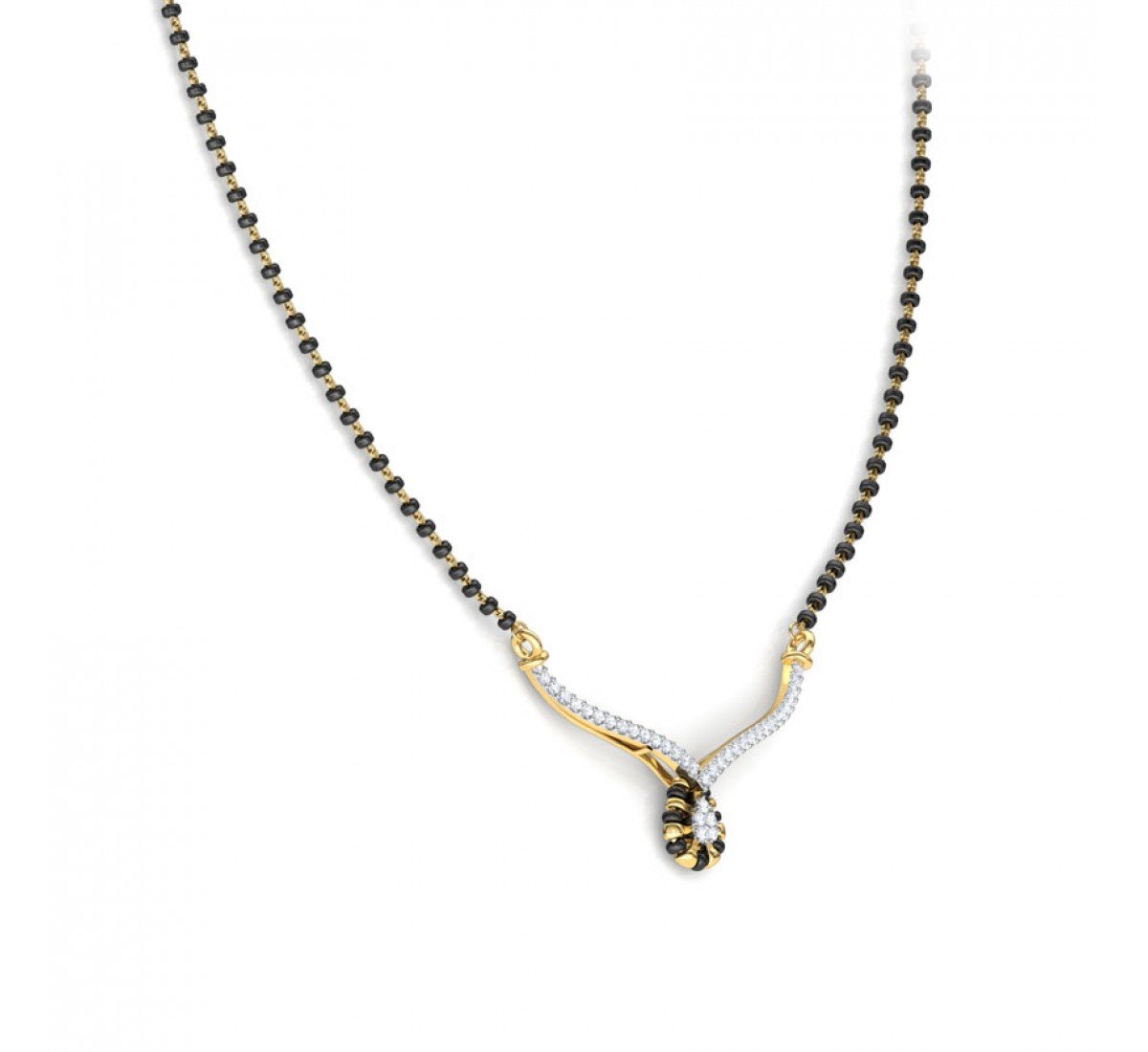 Yonderix Diamond Mangalsutra