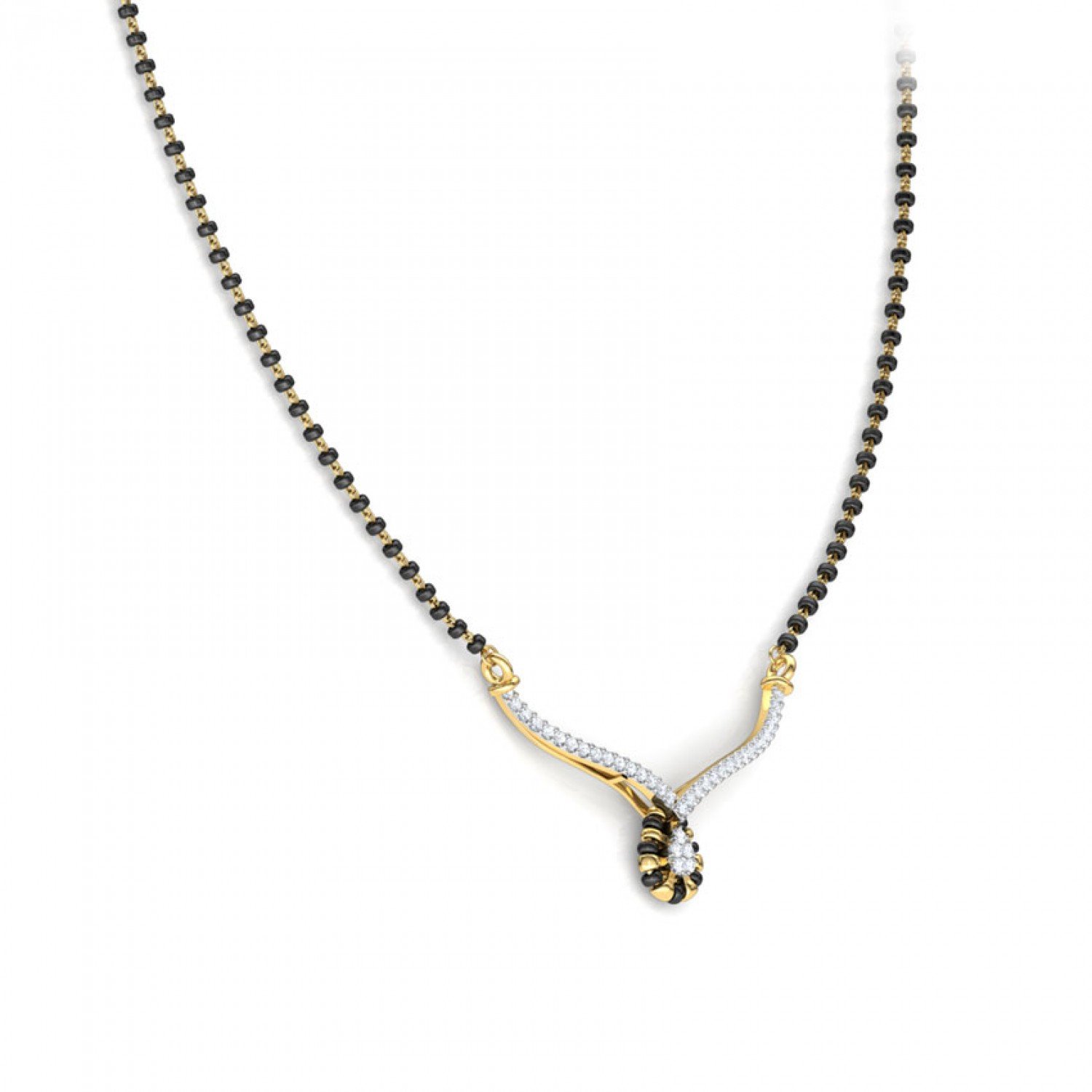 Yonderix Diamond Mangalsutra