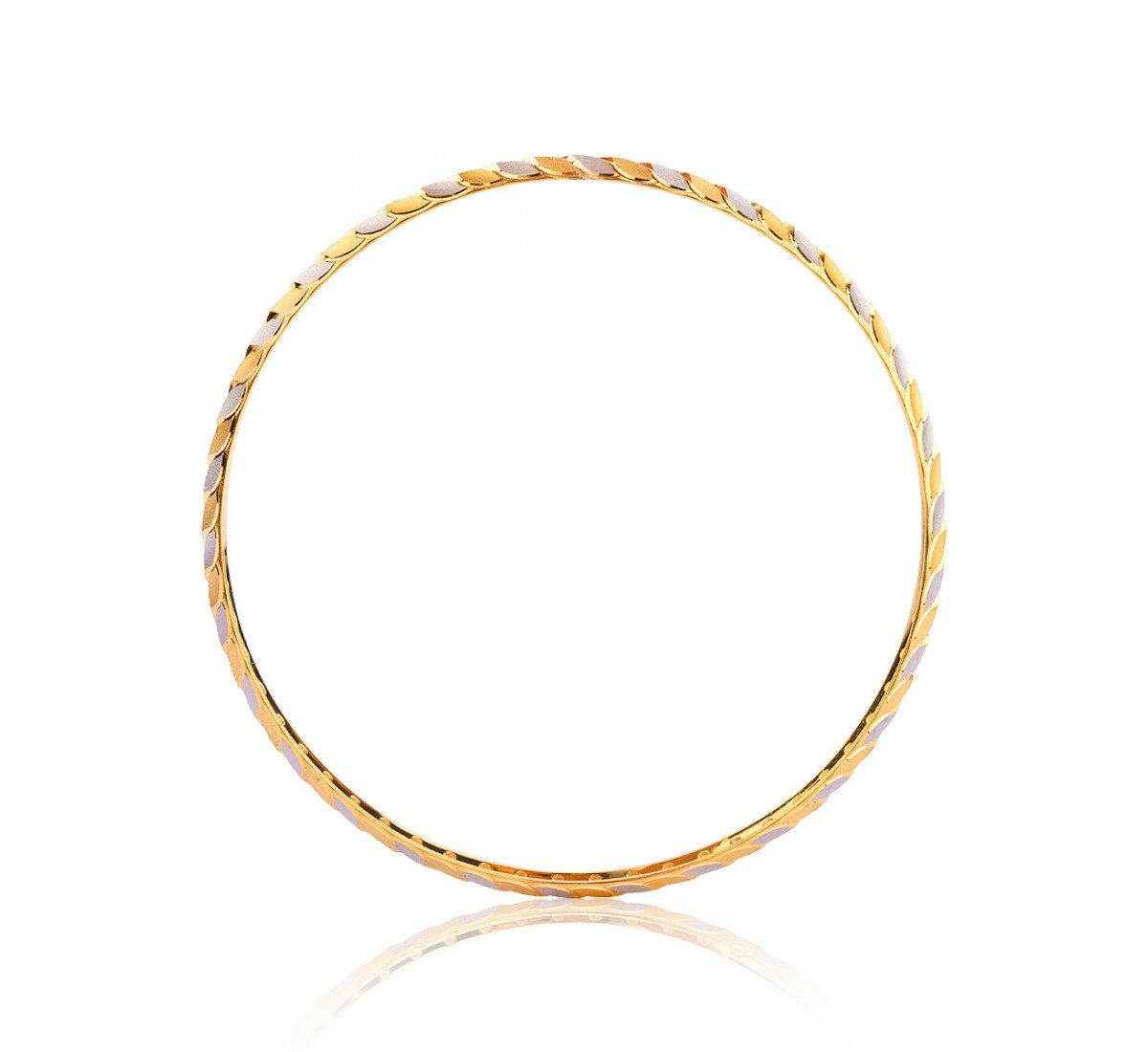 Svelte Nelia Gold Bangles