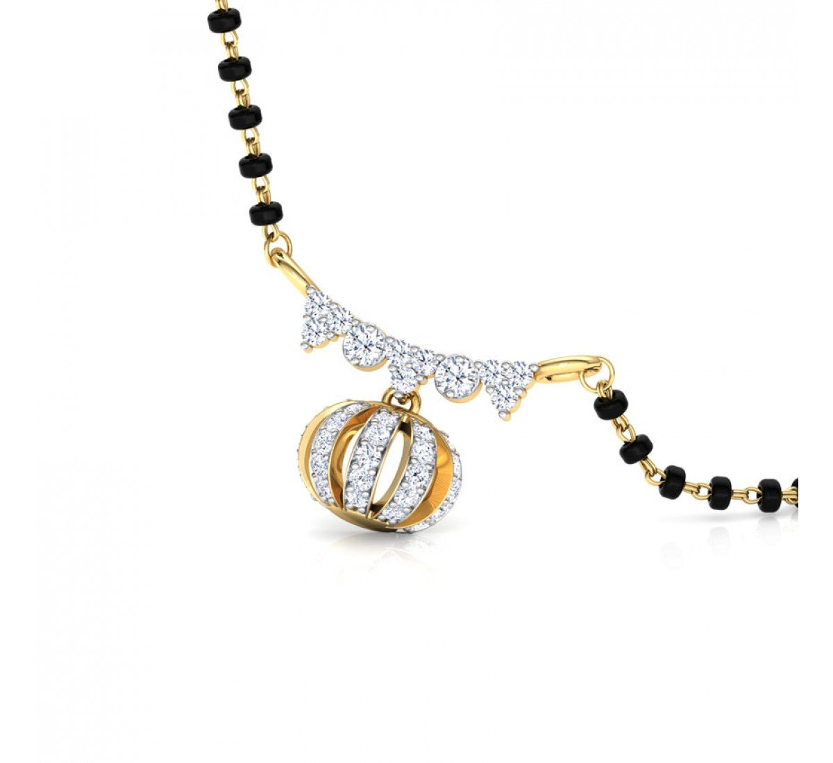 Jaldhi Diamond Mangalsutra