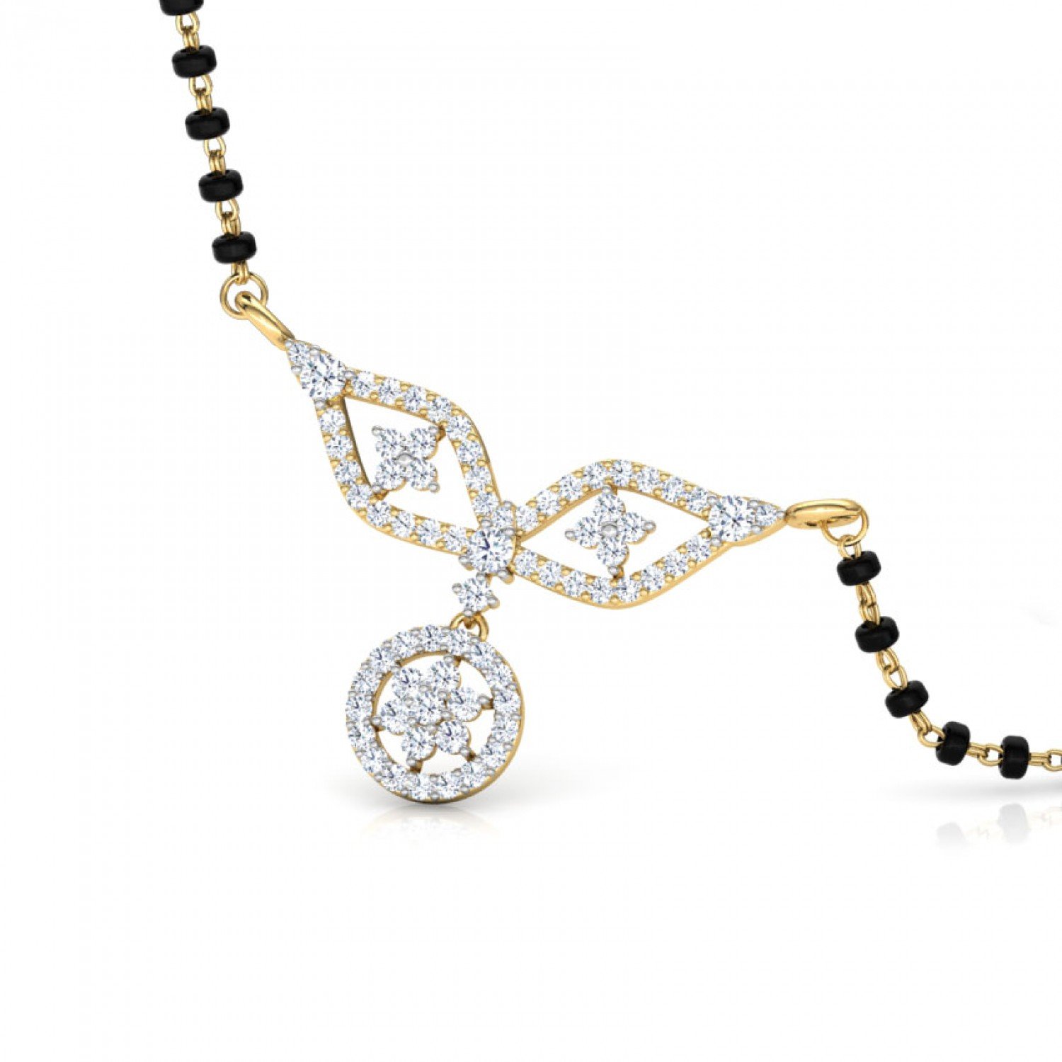 Swerve Diamond Mangalsutra
