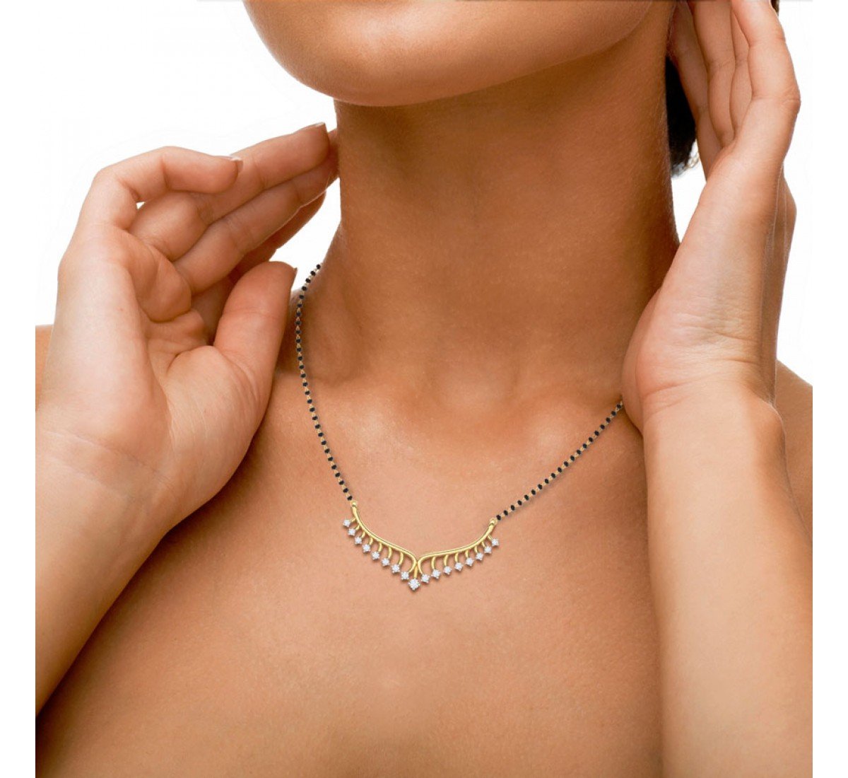 Meadow Diamond Mangalsutra
