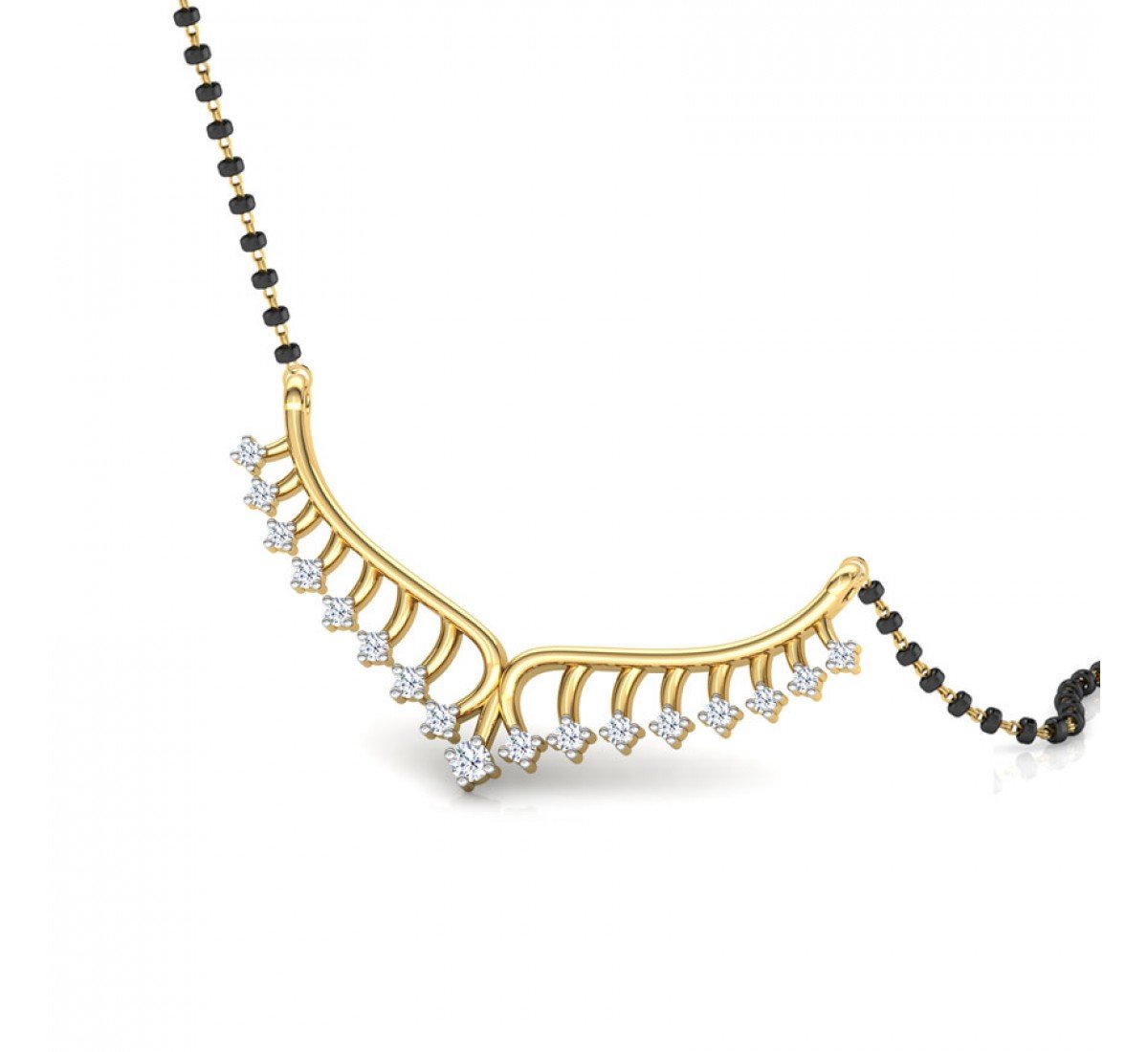 Meadow Diamond Mangalsutra