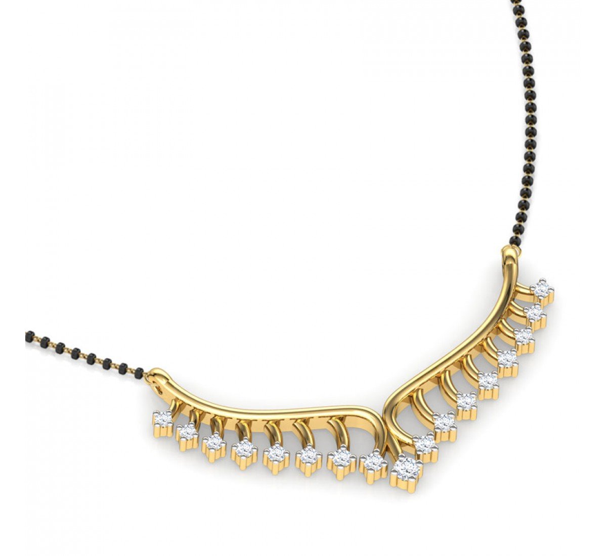 Meadow Diamond Mangalsutra