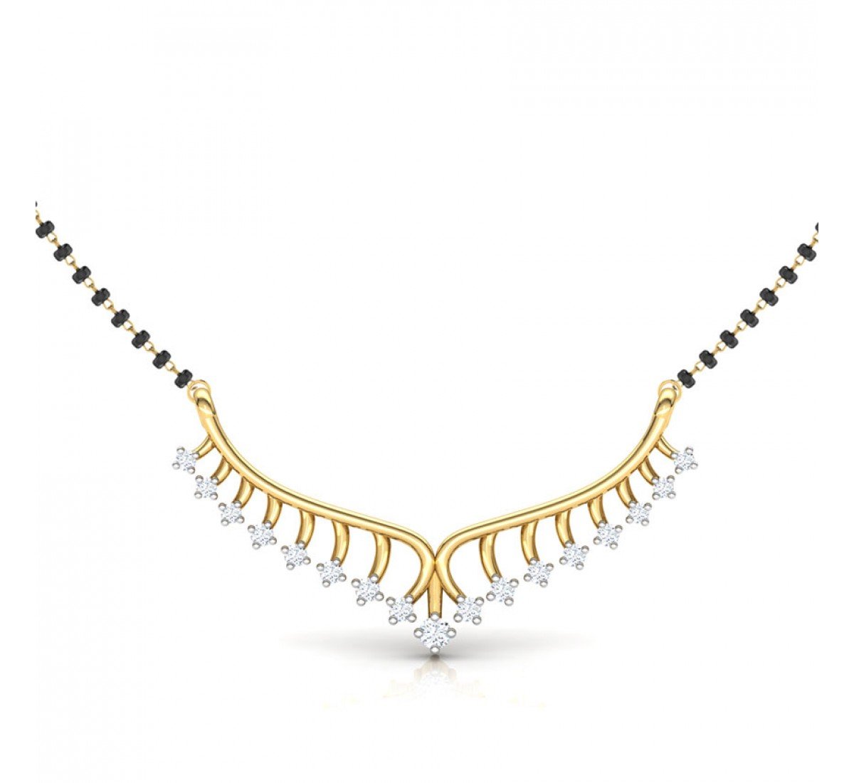 Meadow Diamond Mangalsutra