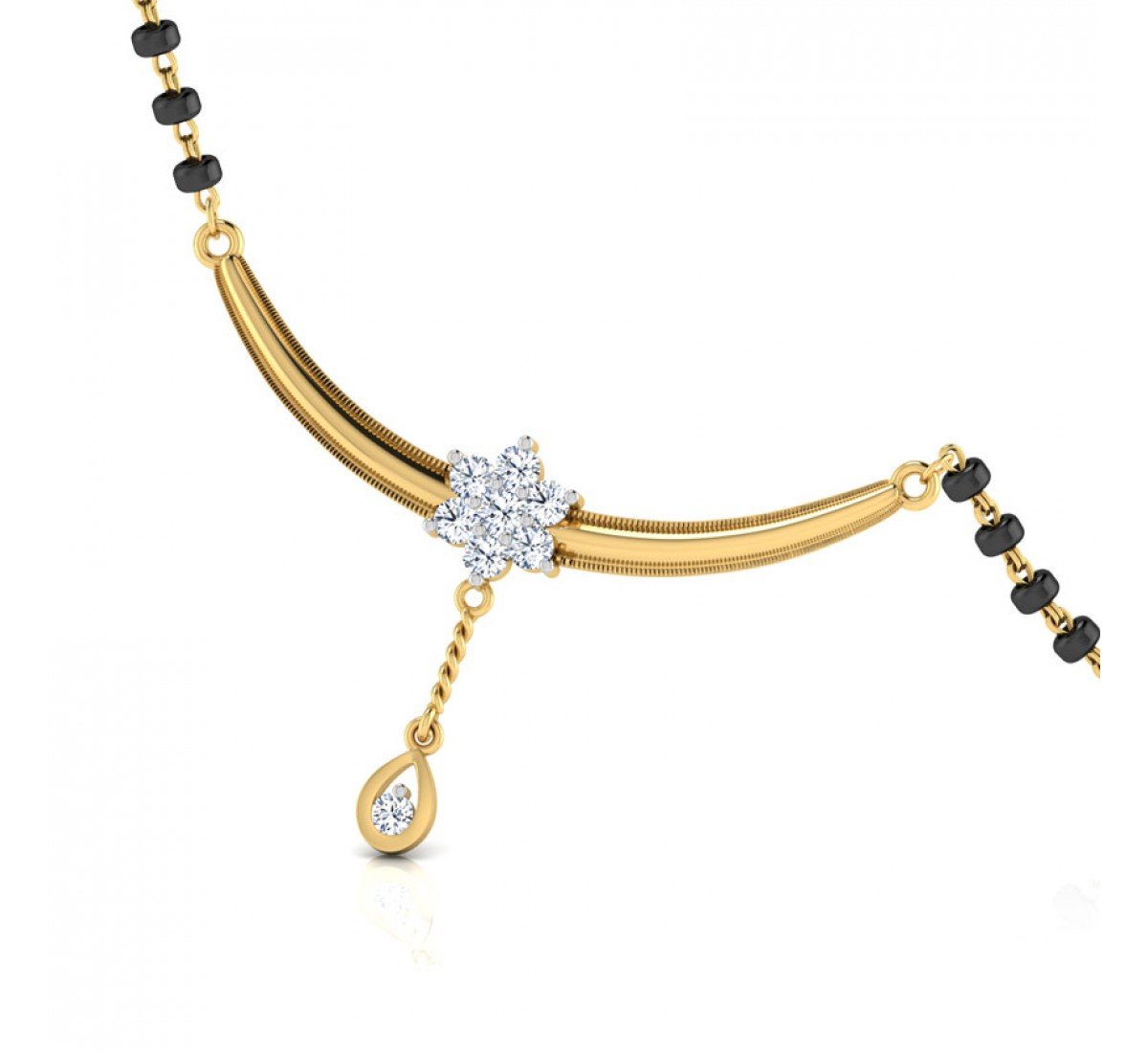 Ponderize Diamond Mangalsutra