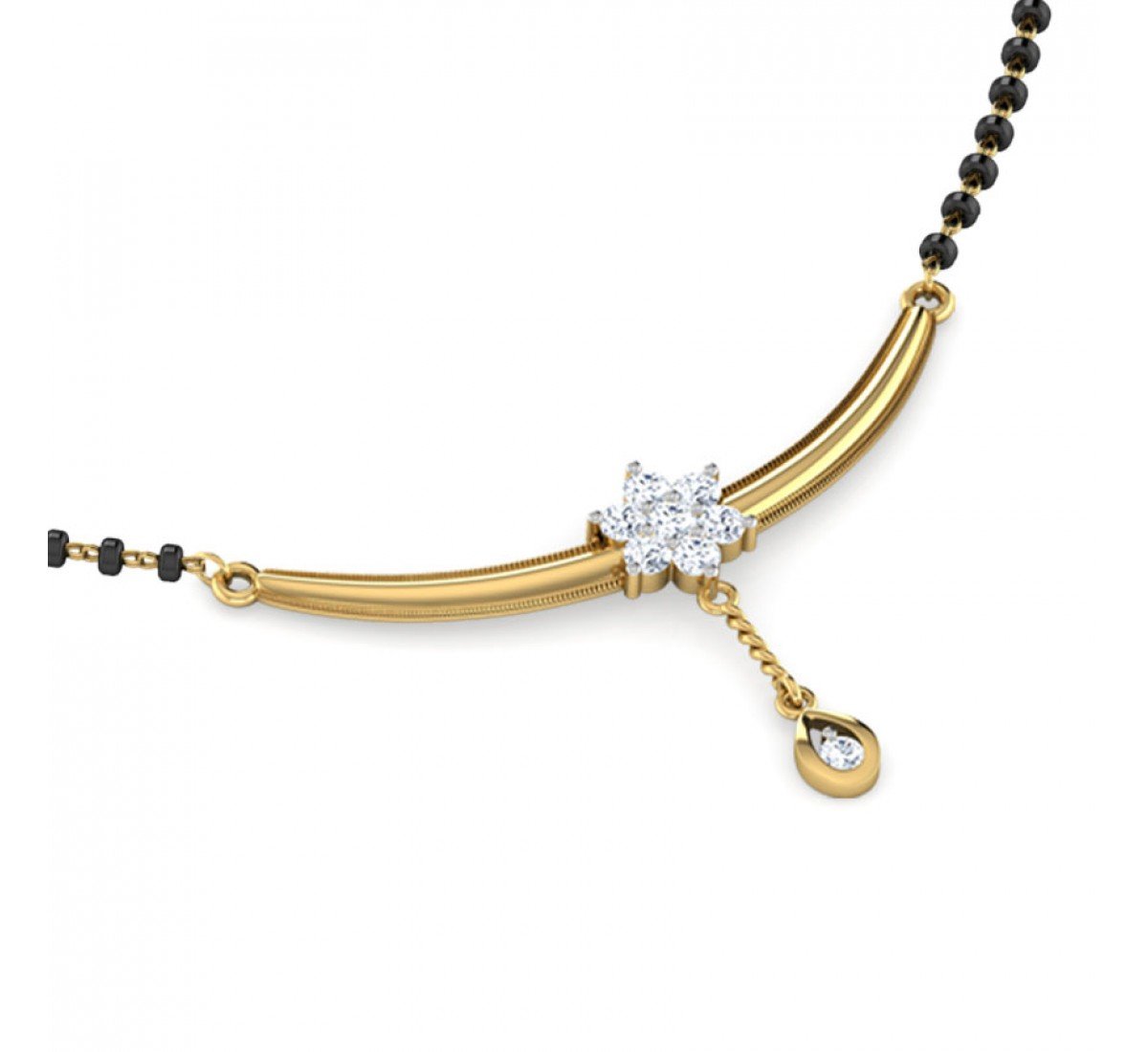 Ponderize Diamond Mangalsutra