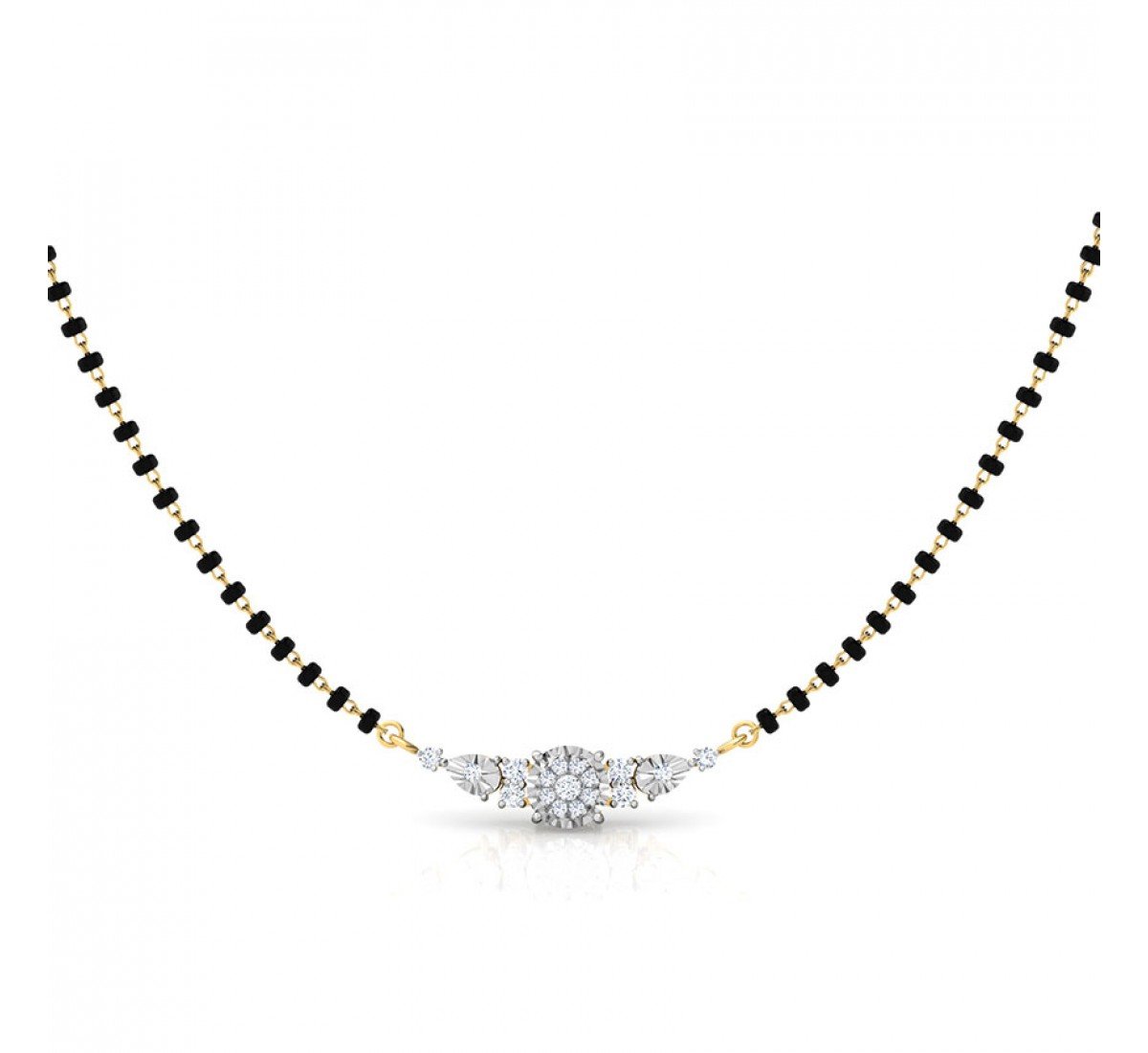 Placid Diamond Mangalsutra