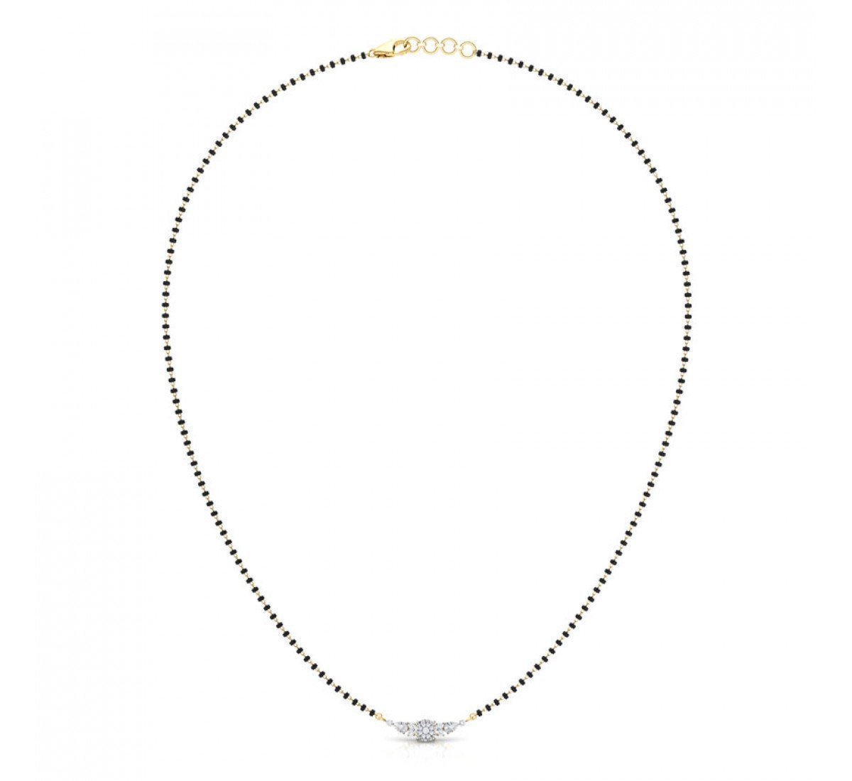 Placid Diamond Mangalsutra
