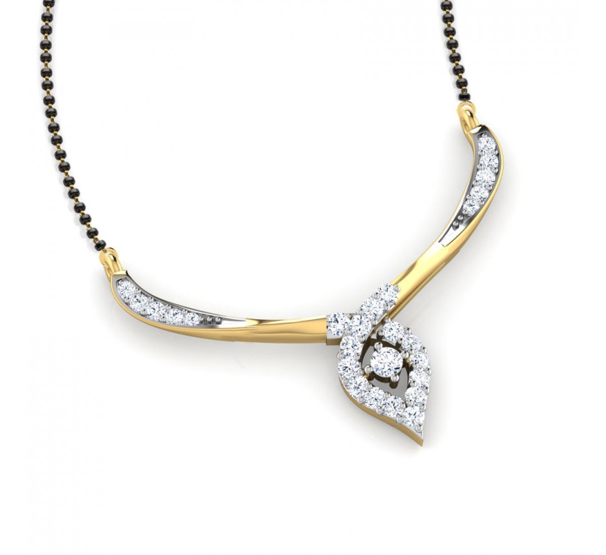 Asya Diamond Mangalsutra