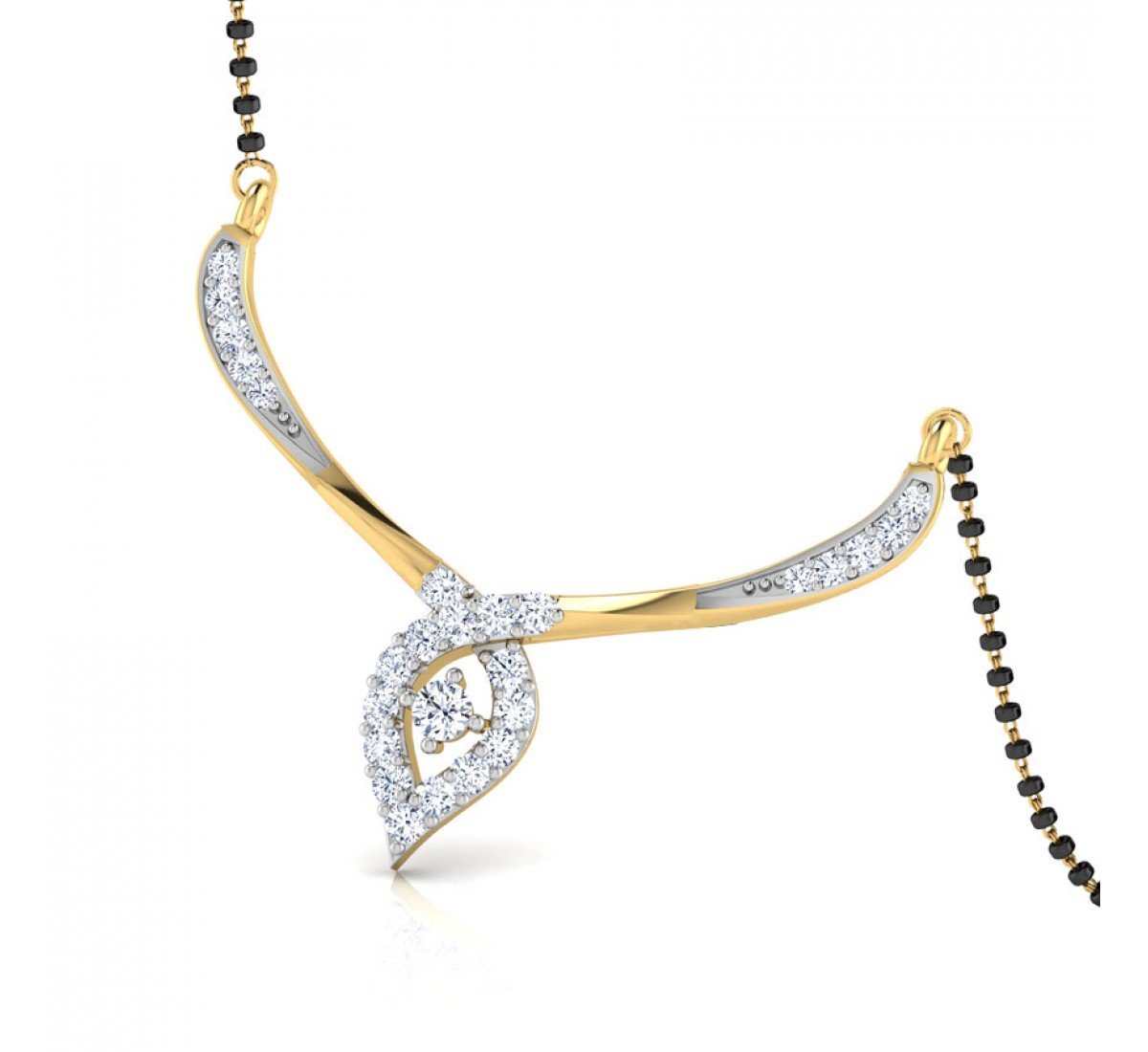 Asya Diamond Mangalsutra
