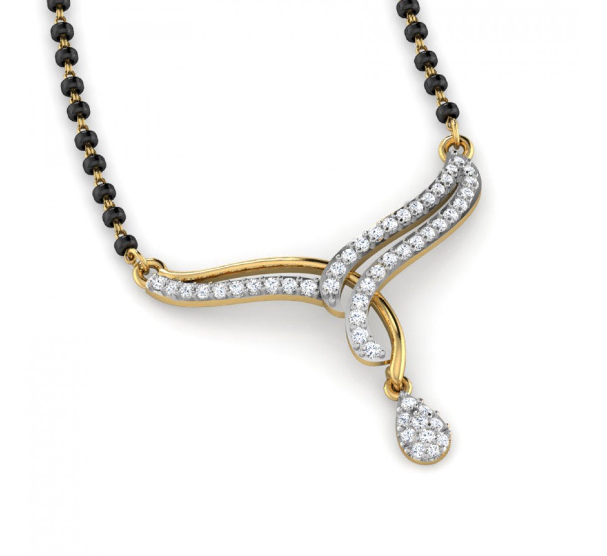 Evolve Diamond Mangalsutra